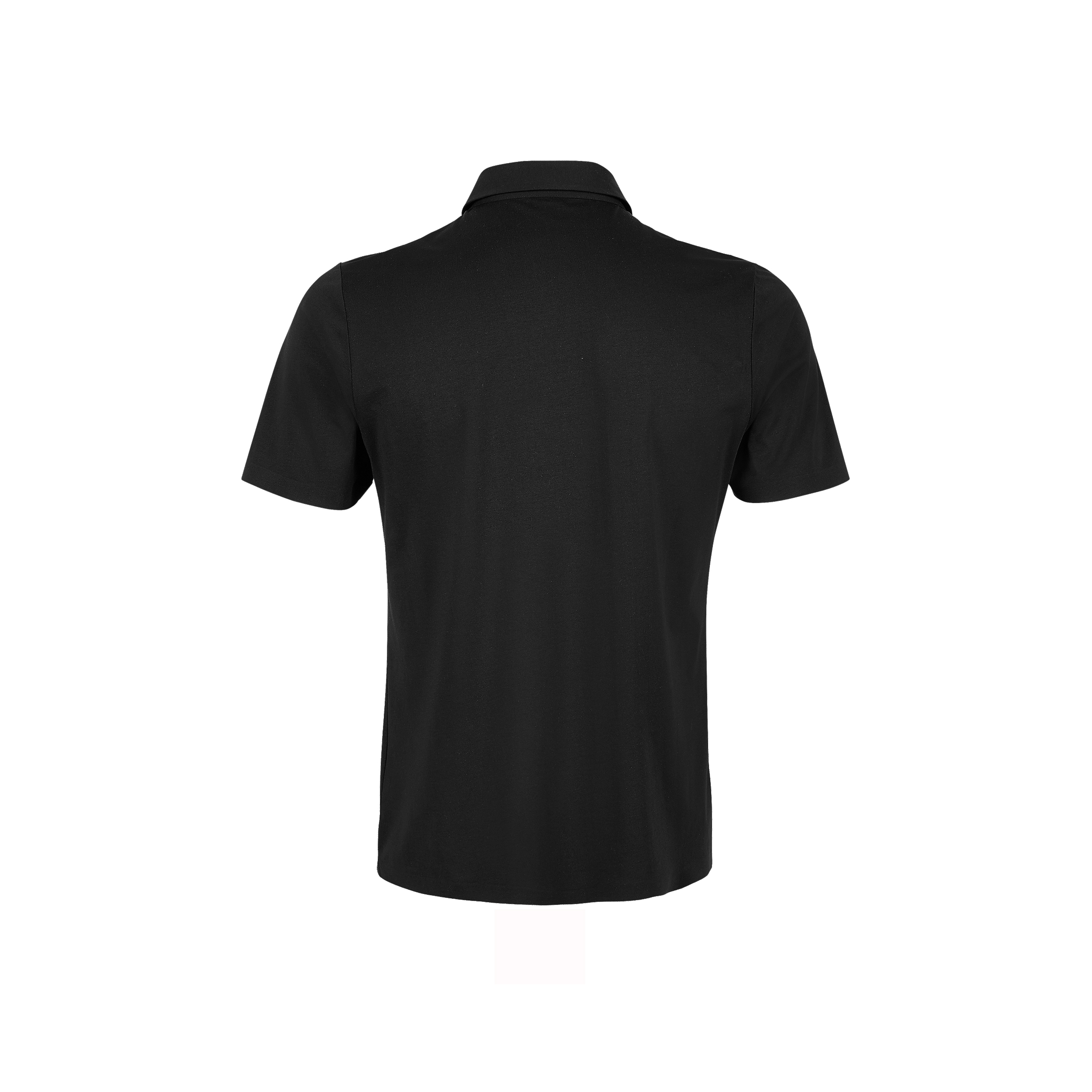 Neoblu Oscar Men's Mercerised Plain Jersey Men's Deep Black Polo Shirt 4xl
