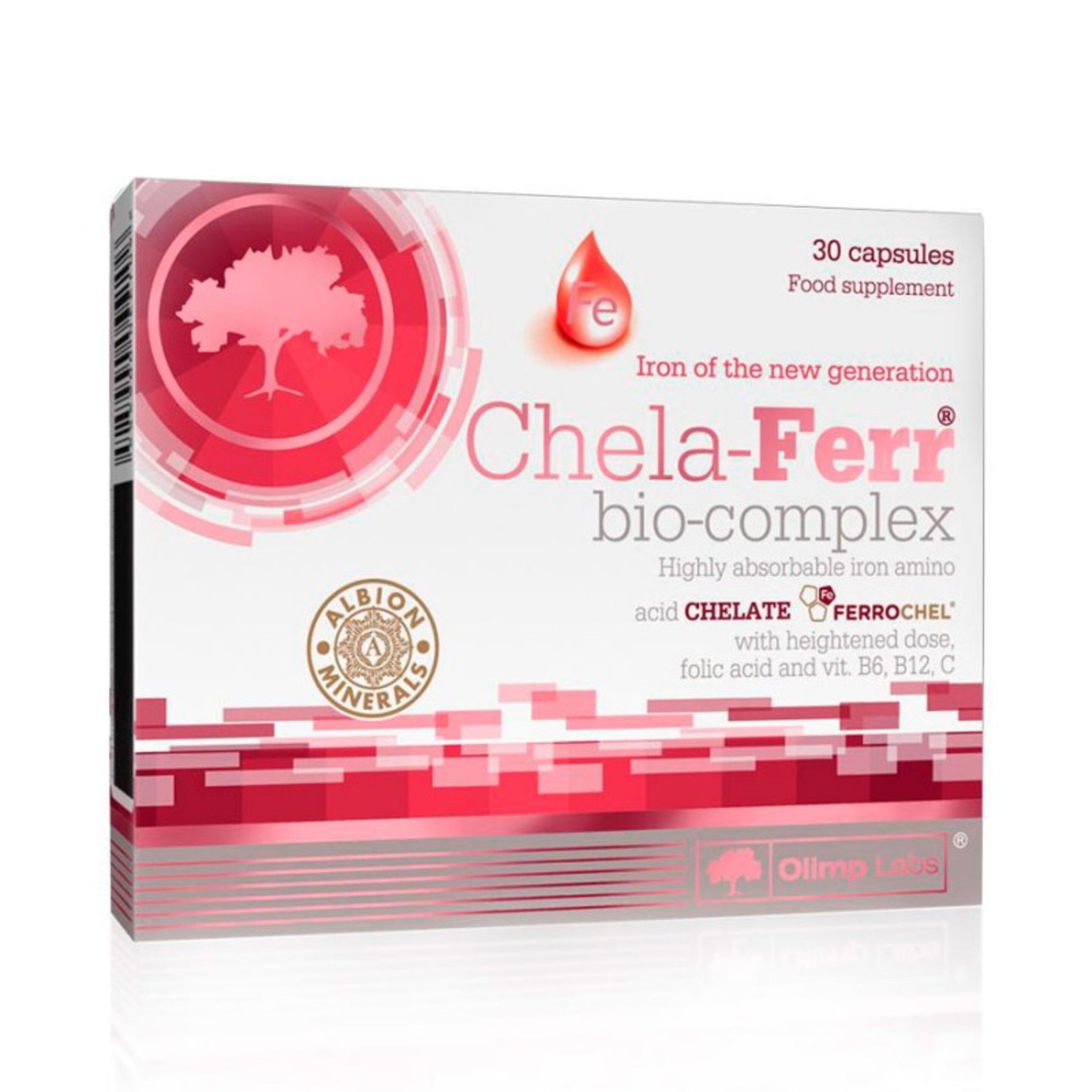 Chela-ferro Bio-complex - 30caps - Sin Sabor