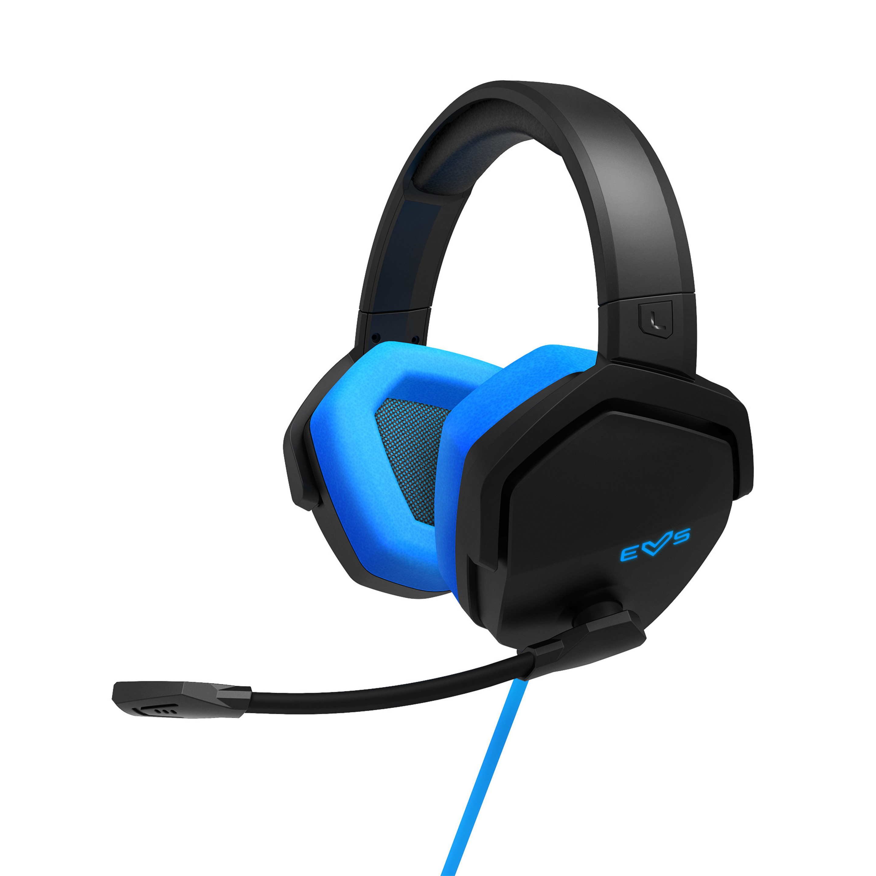 Auriculares Gamer Cascos Gaming Energy Sistem Headset Esg 4 Surround 7.1 Blue