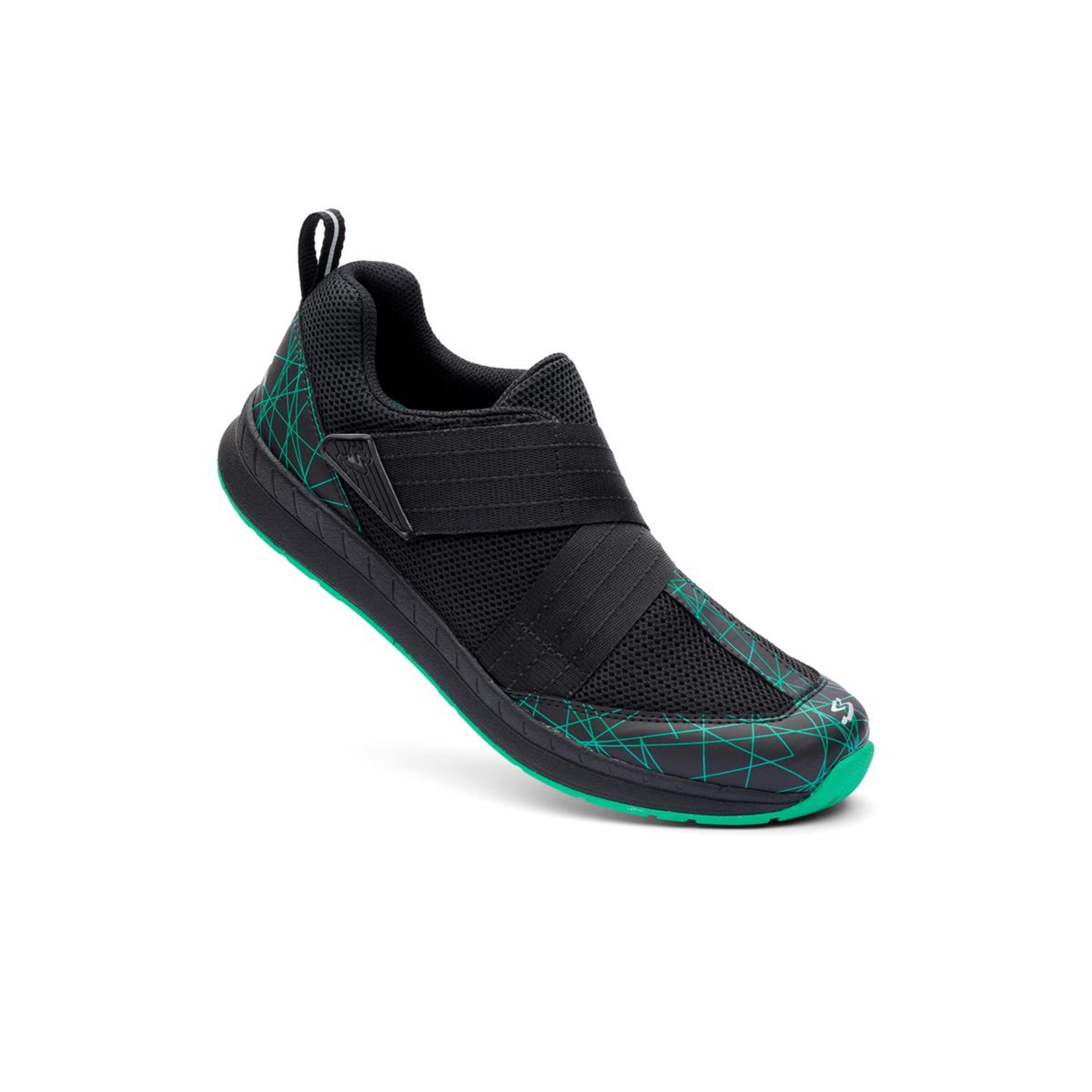 Sapatos De Ciclismo Spiuk Motiv Indoor - negro-verde - 