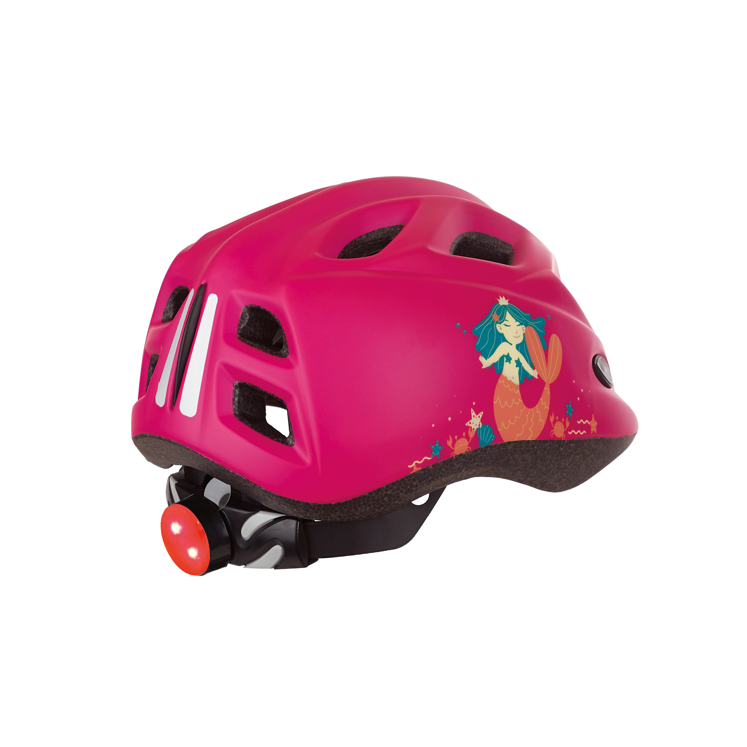 Capacete Polisport Kids Luz Led Sirena