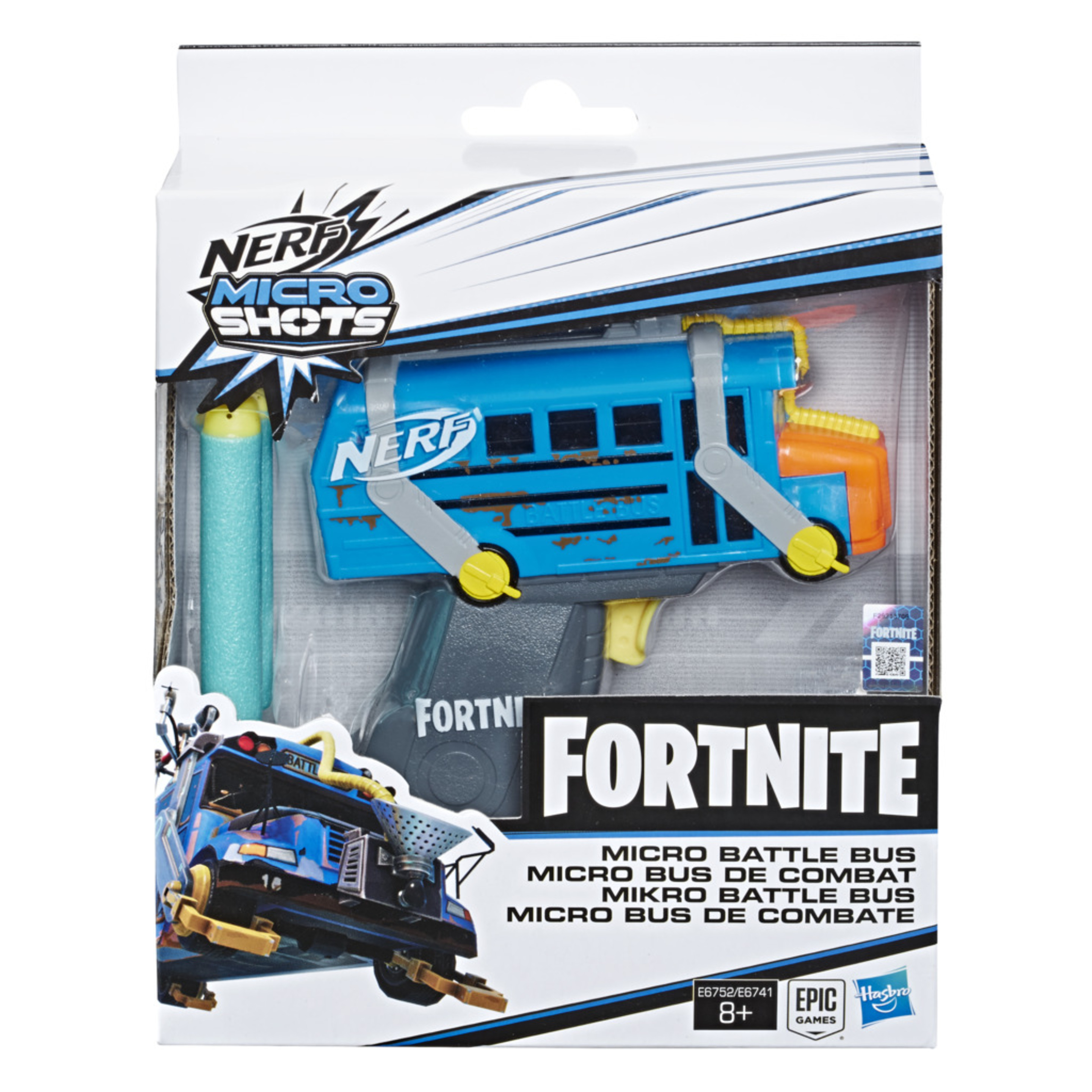 Nerf Microshots Fortnite Micro Battle Bus - Nerf
