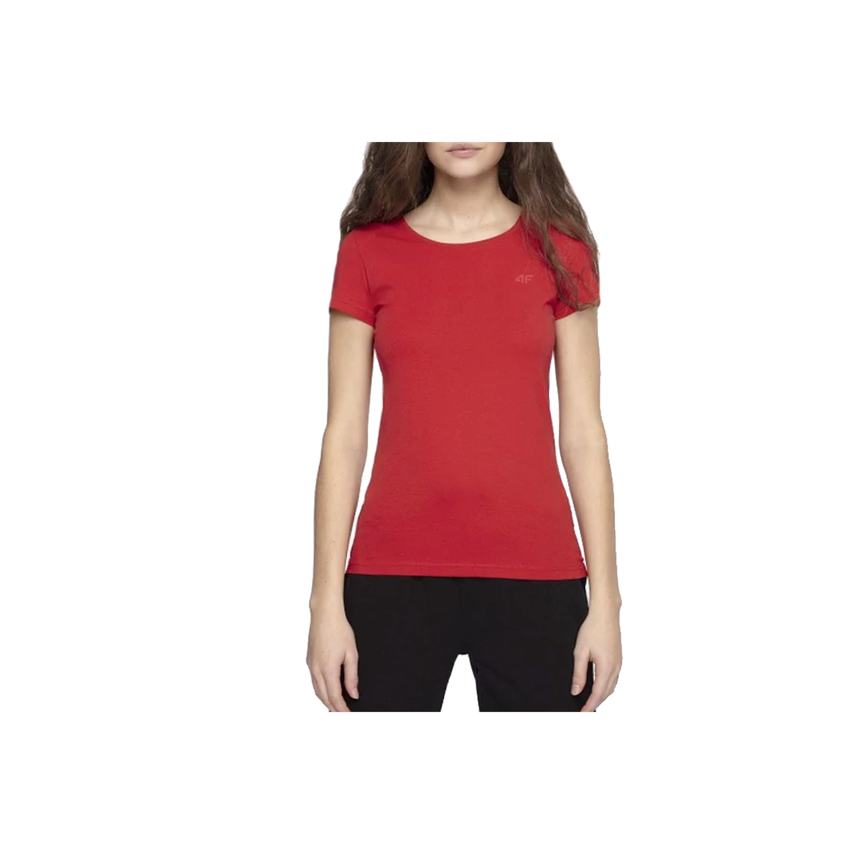 4f Women's T-shirt Nosh4-tsd001-62s - rojo - 