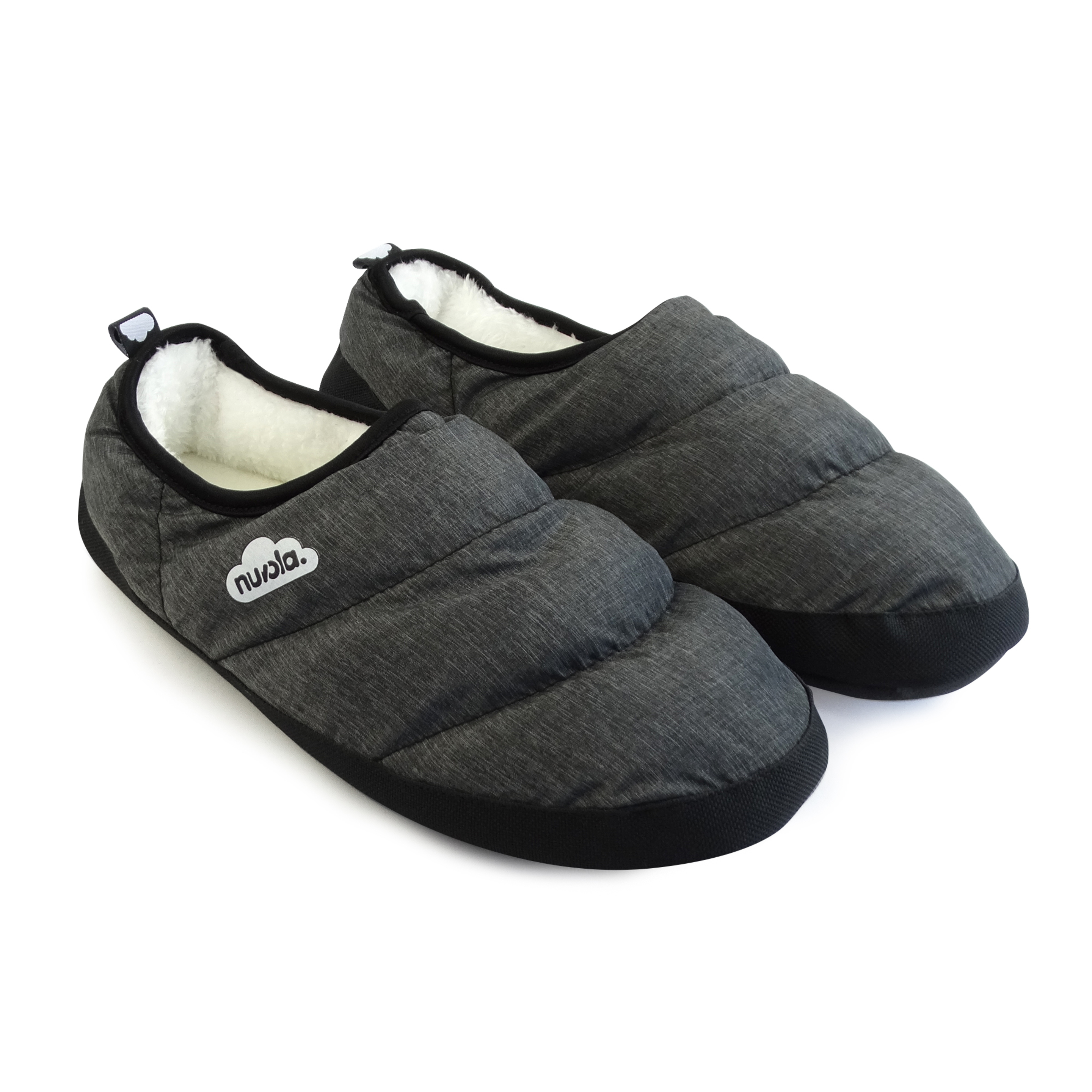 Zapatillas De Casa / Camping Nuvola Marbled Chill - Negro - Pantuflas  MKP