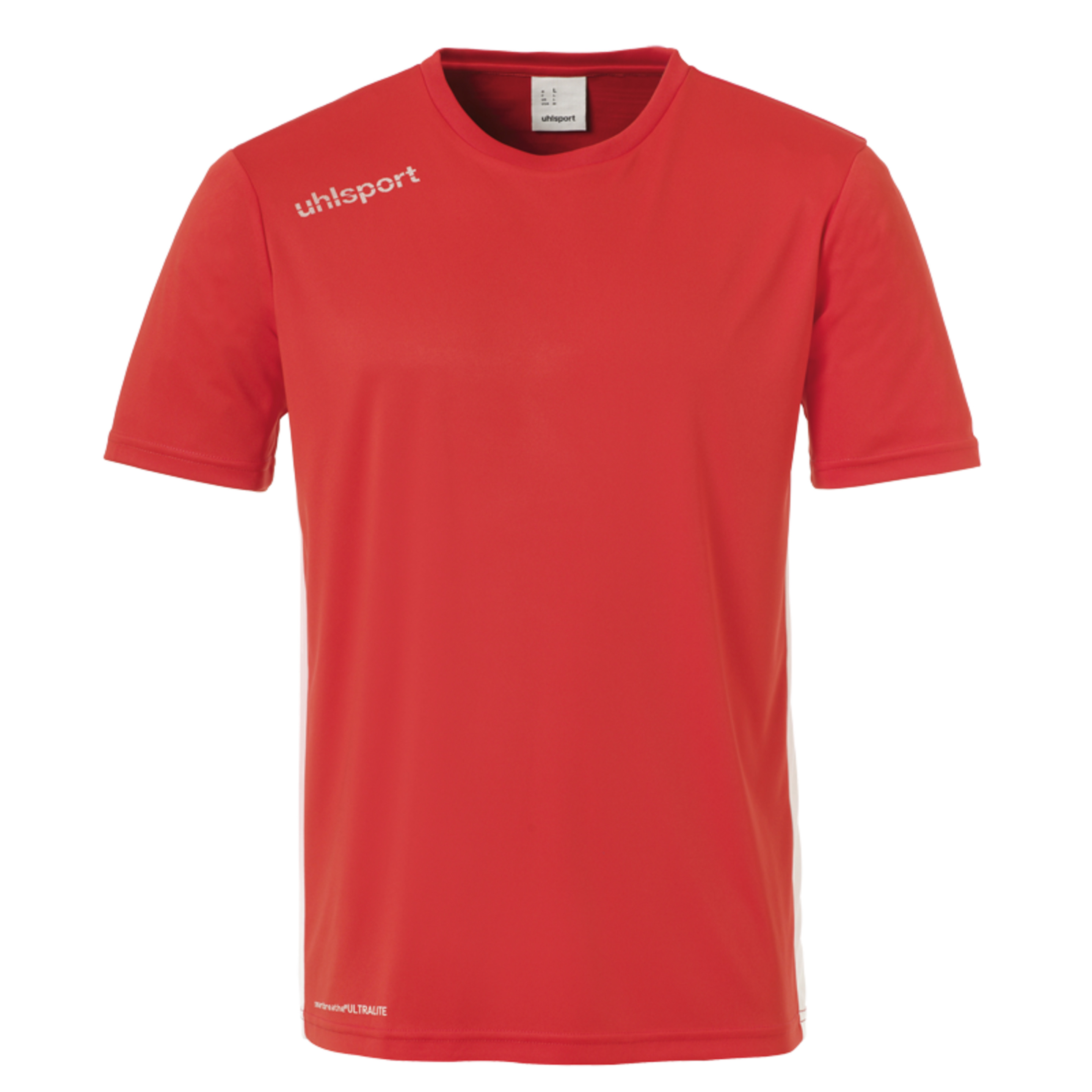 Essential Camiseta Mc Rojo/blanco Uhlsport - blanco-rojo - 