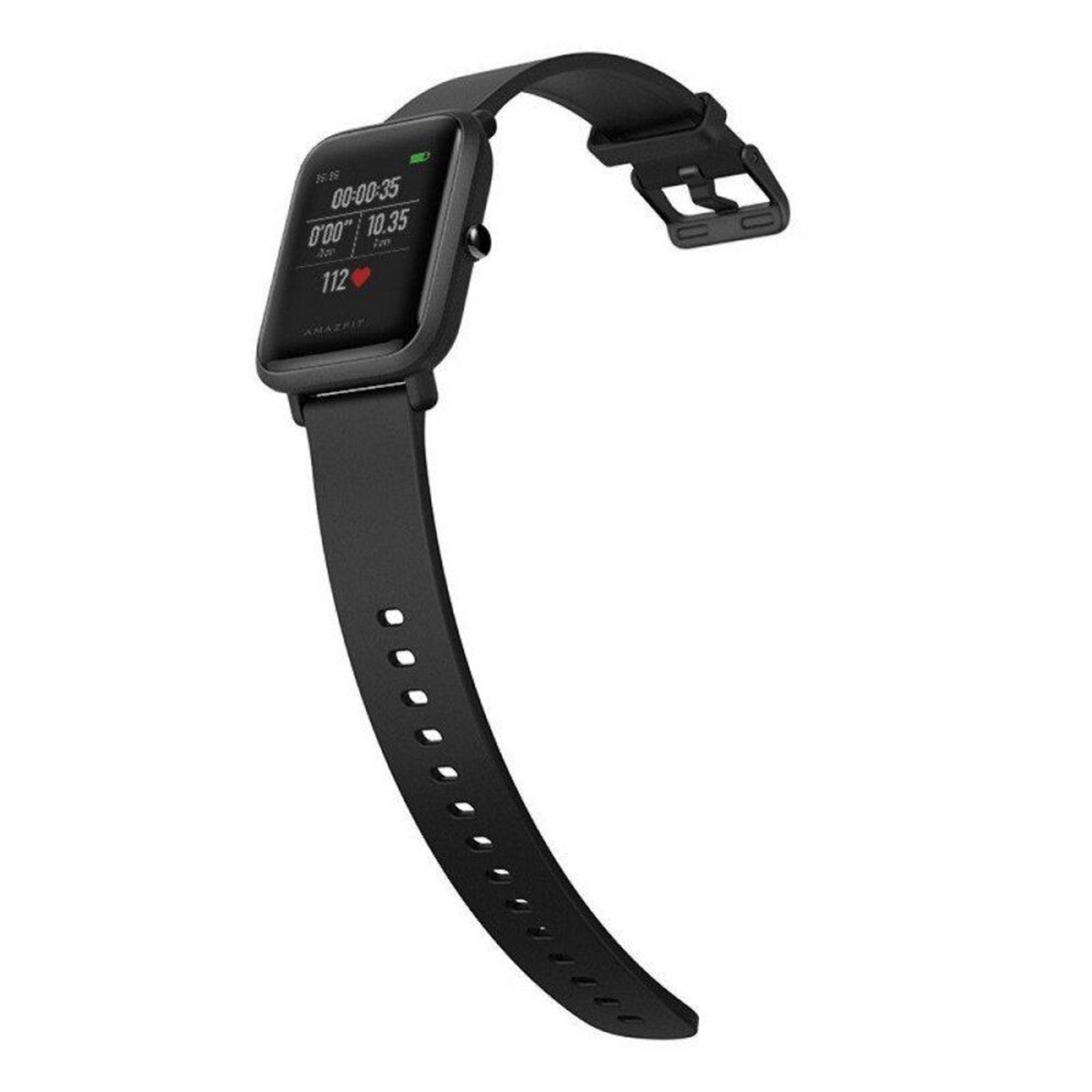 Reloj Inteligente Huami Amazfit Bip Black - Pantalla 3.25cm - Bt - Sensor Frecuencia Car