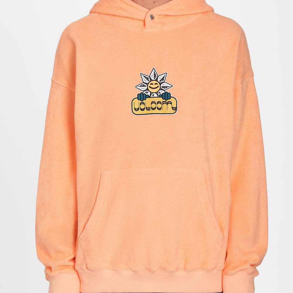 Volcom Sweatshirt Com Capuz Chillhood Peach Bud