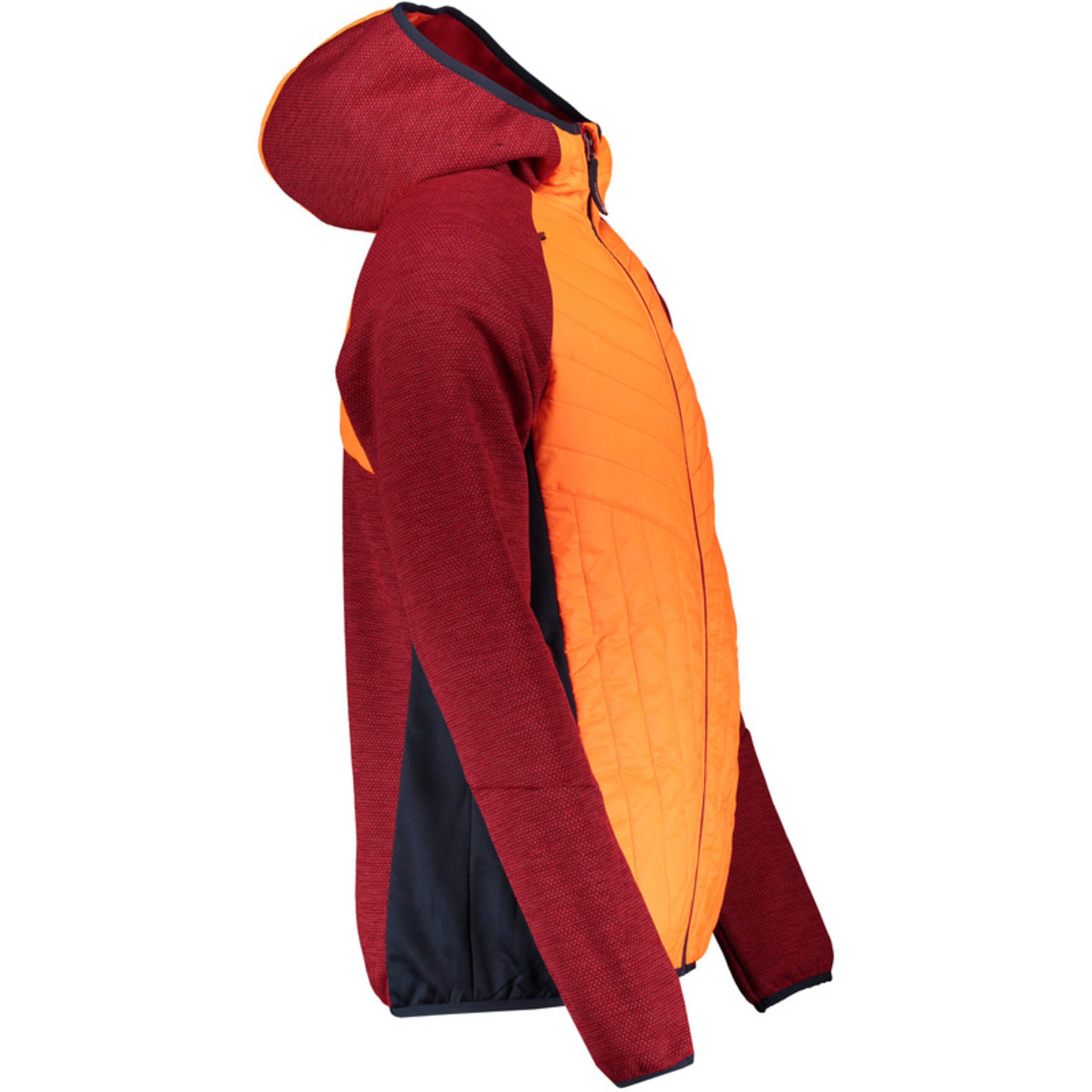 Chaqueta Hibrida Con Capucha Gts