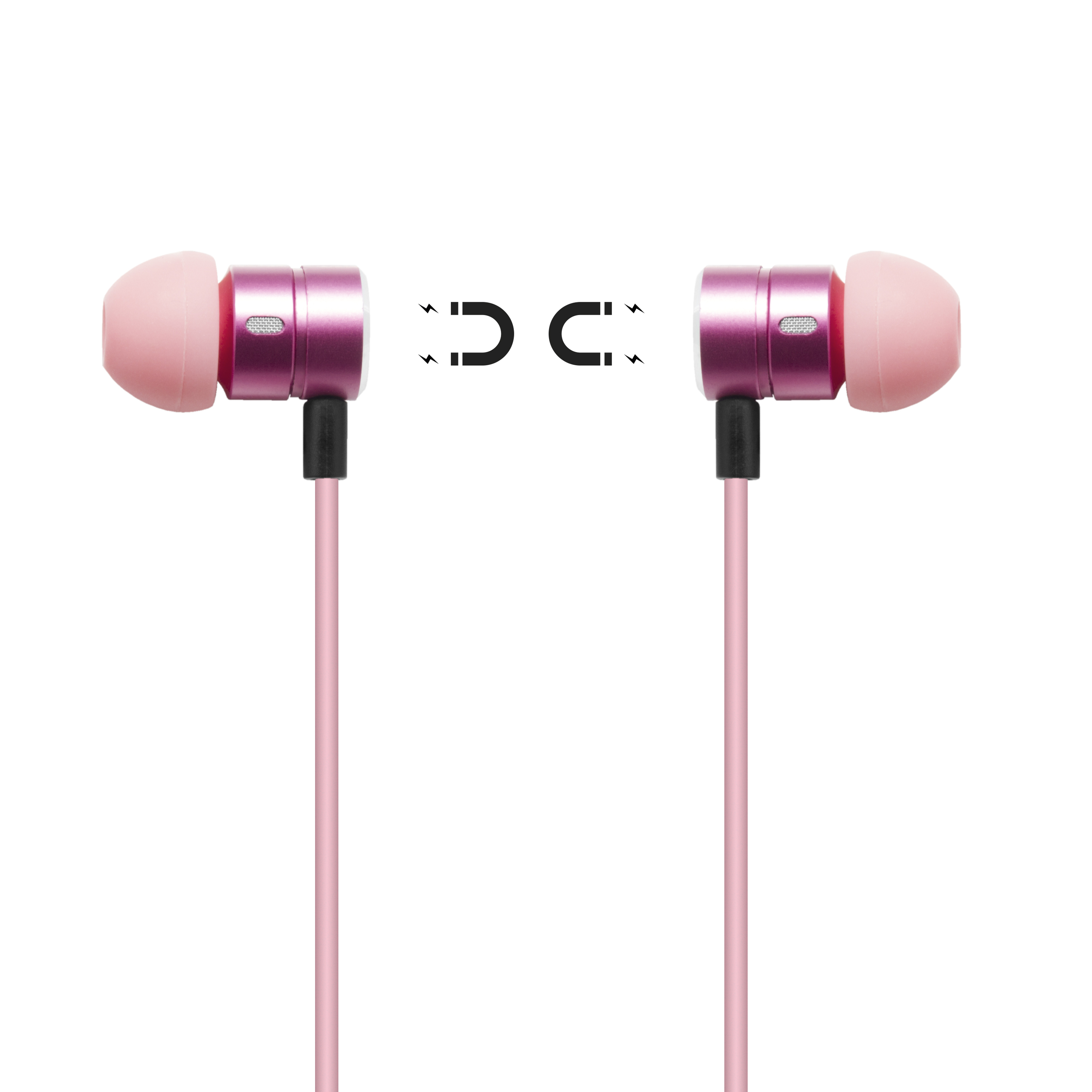 Auriculares Bluetooth Lechiq Trendy Rosa 21.0099