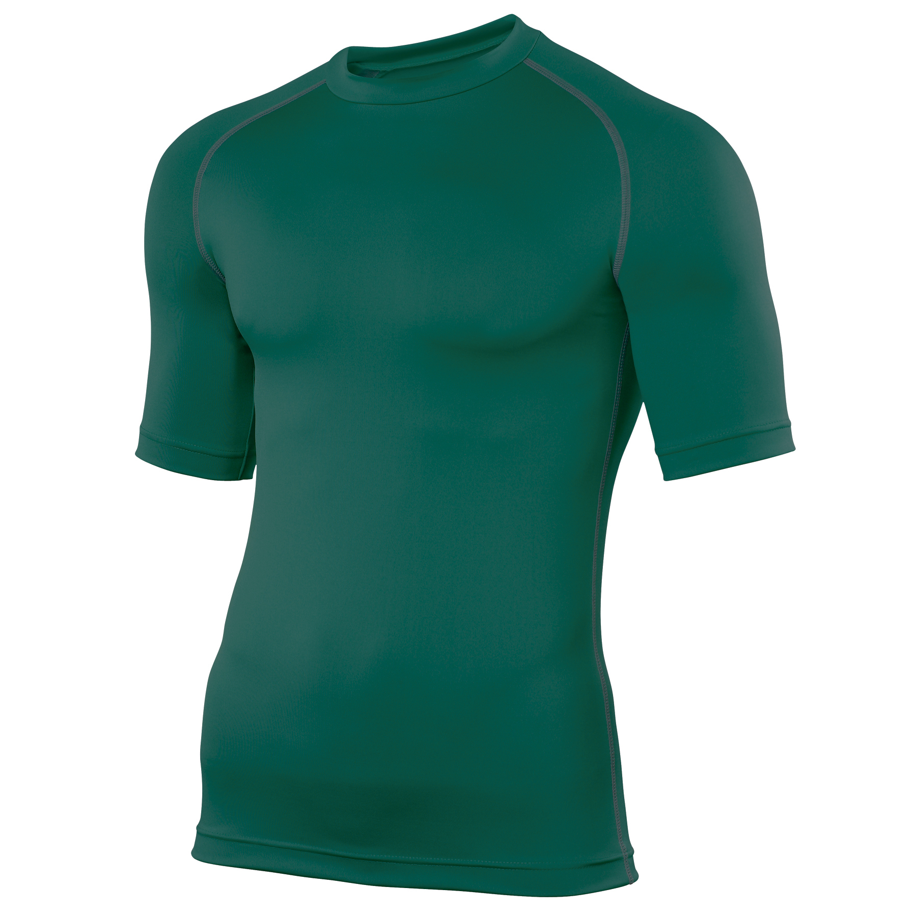 Camiseta De Manga Curta De Base Esportiva Masculina Rhino - verde - 