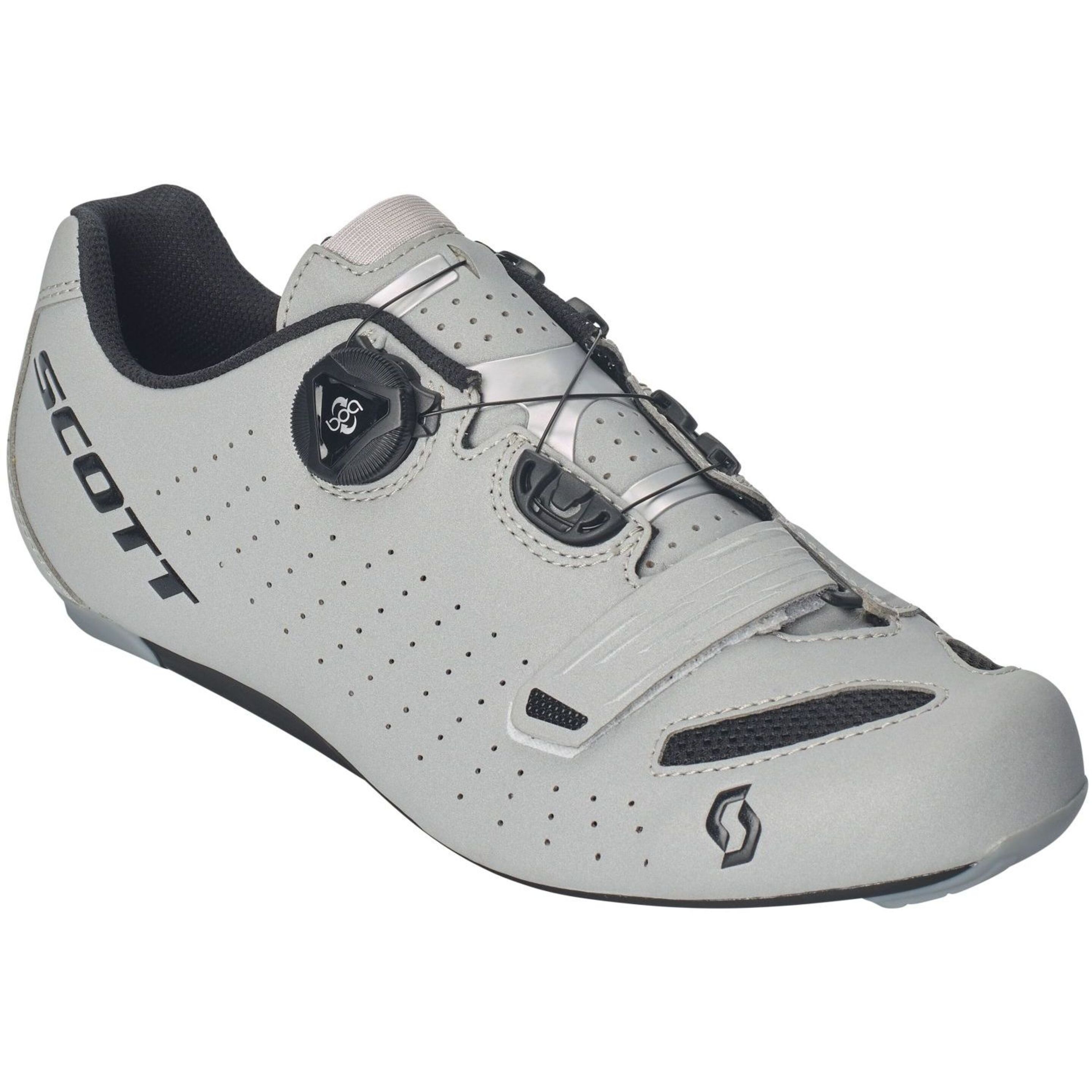 Zapatillas De Ciclismo Carreter Mujer Scott Comp Boa Reflective Blanco - blanco - 