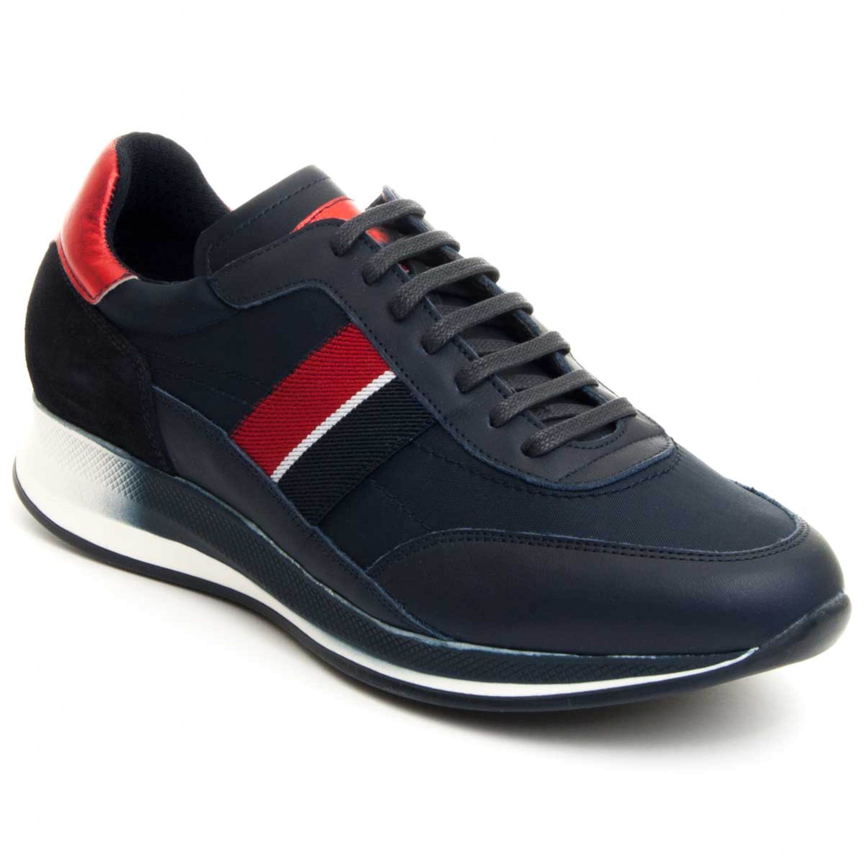 Sneaker Tendencia De Hombre Color Azul Madmen Montevita