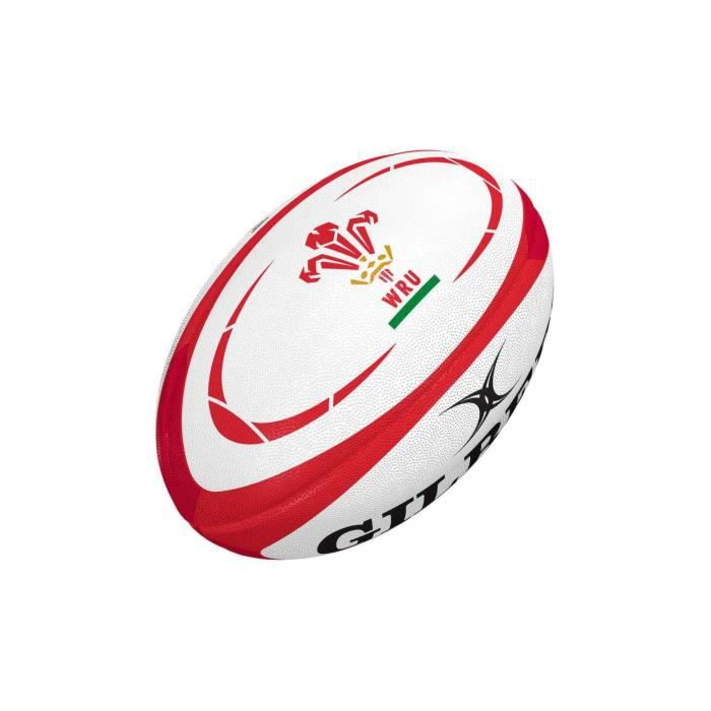 Balón De Rugby Gilbert Réplica Gales - blanco-rojo - 