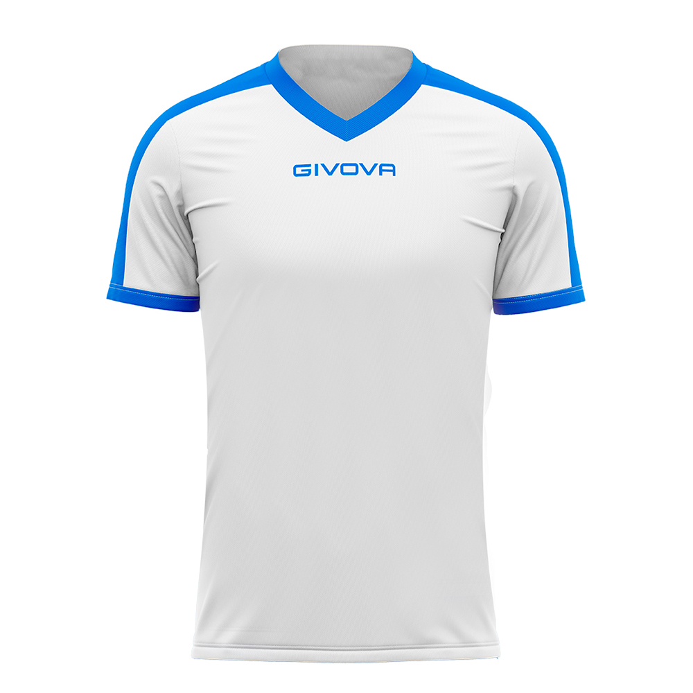 Camiseta Givova Revolution - blanco-royal - 