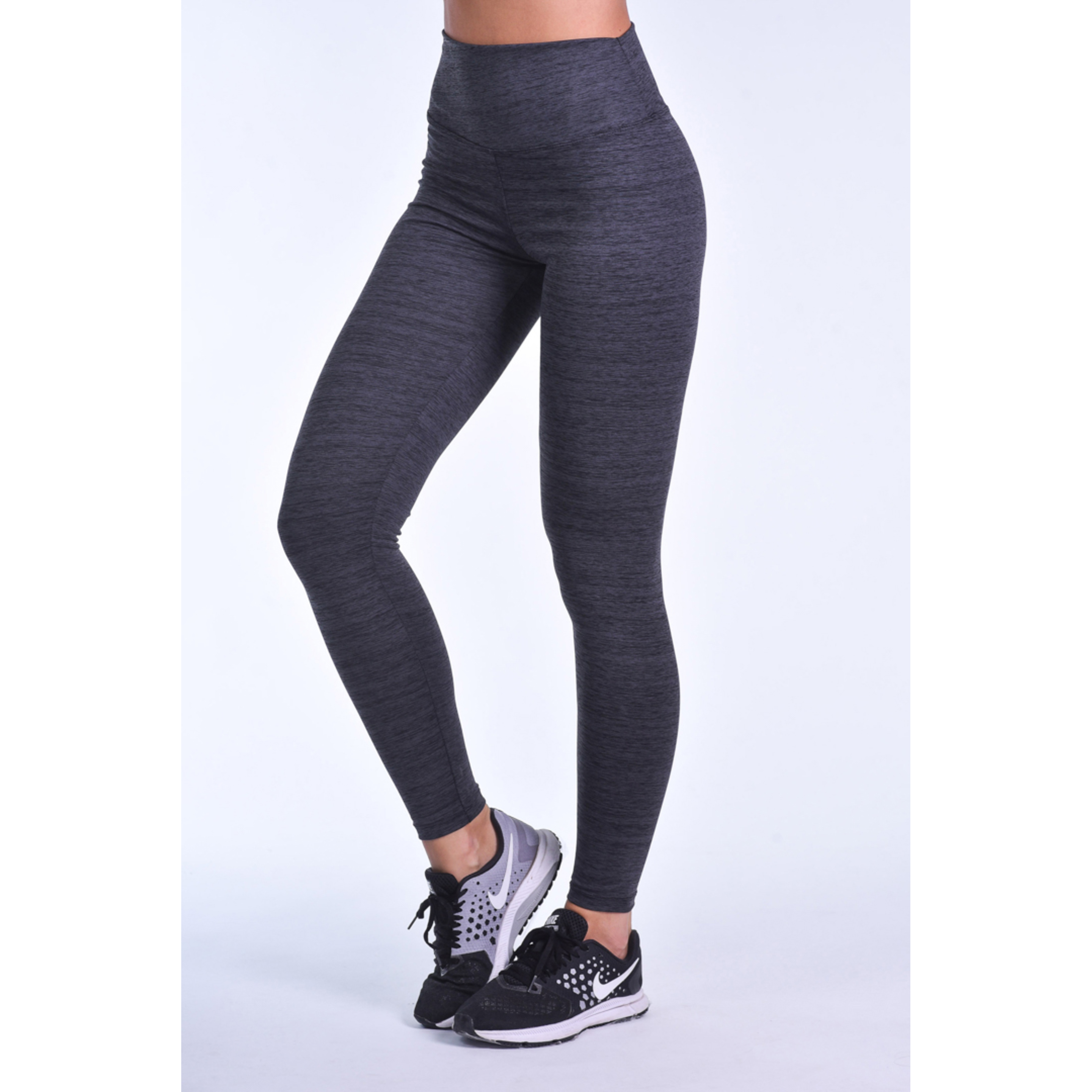 Leggings Melange Gris Oscuro Audaz Fitness