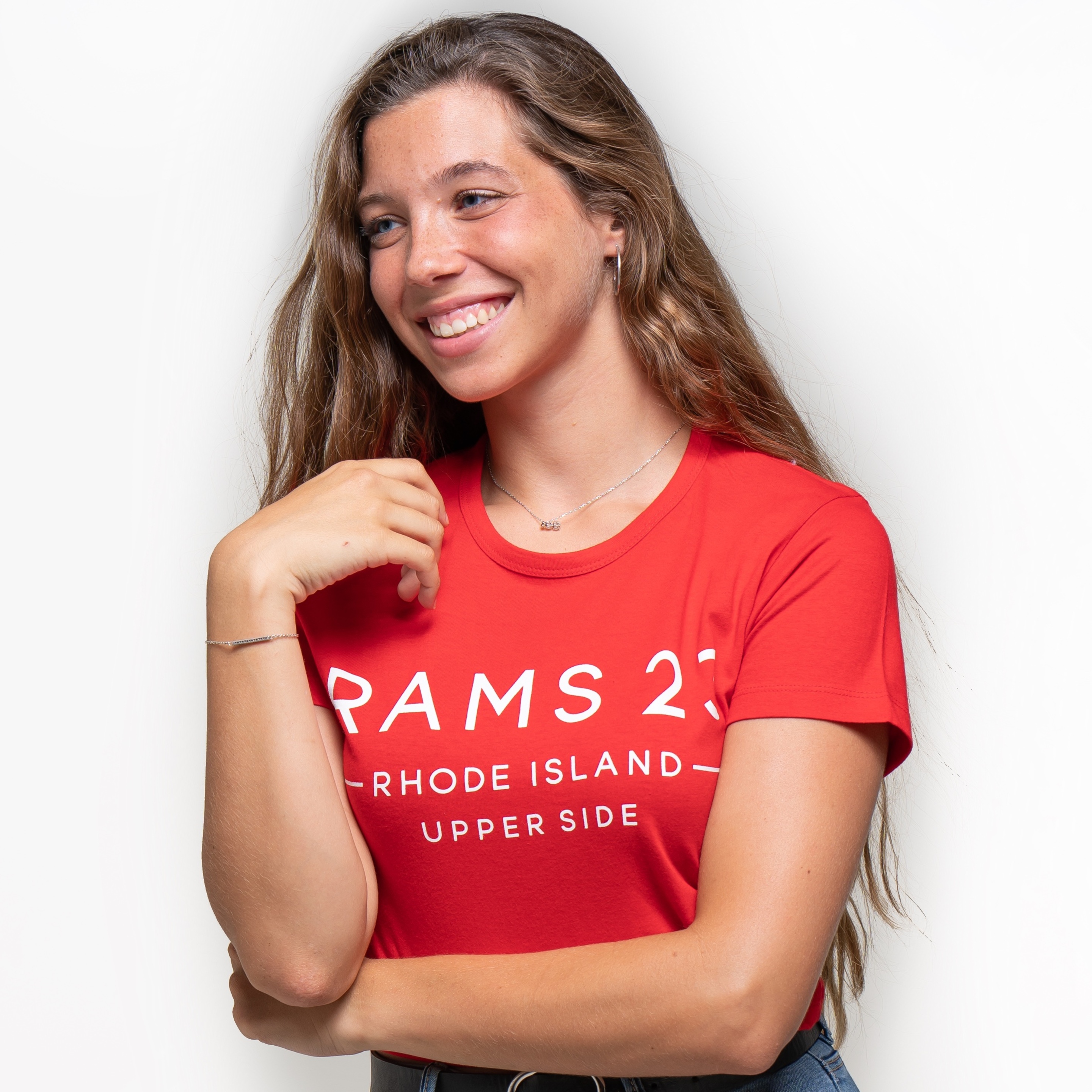 Camiseta Estampado Rhode Island Rams 23 - rojo - 