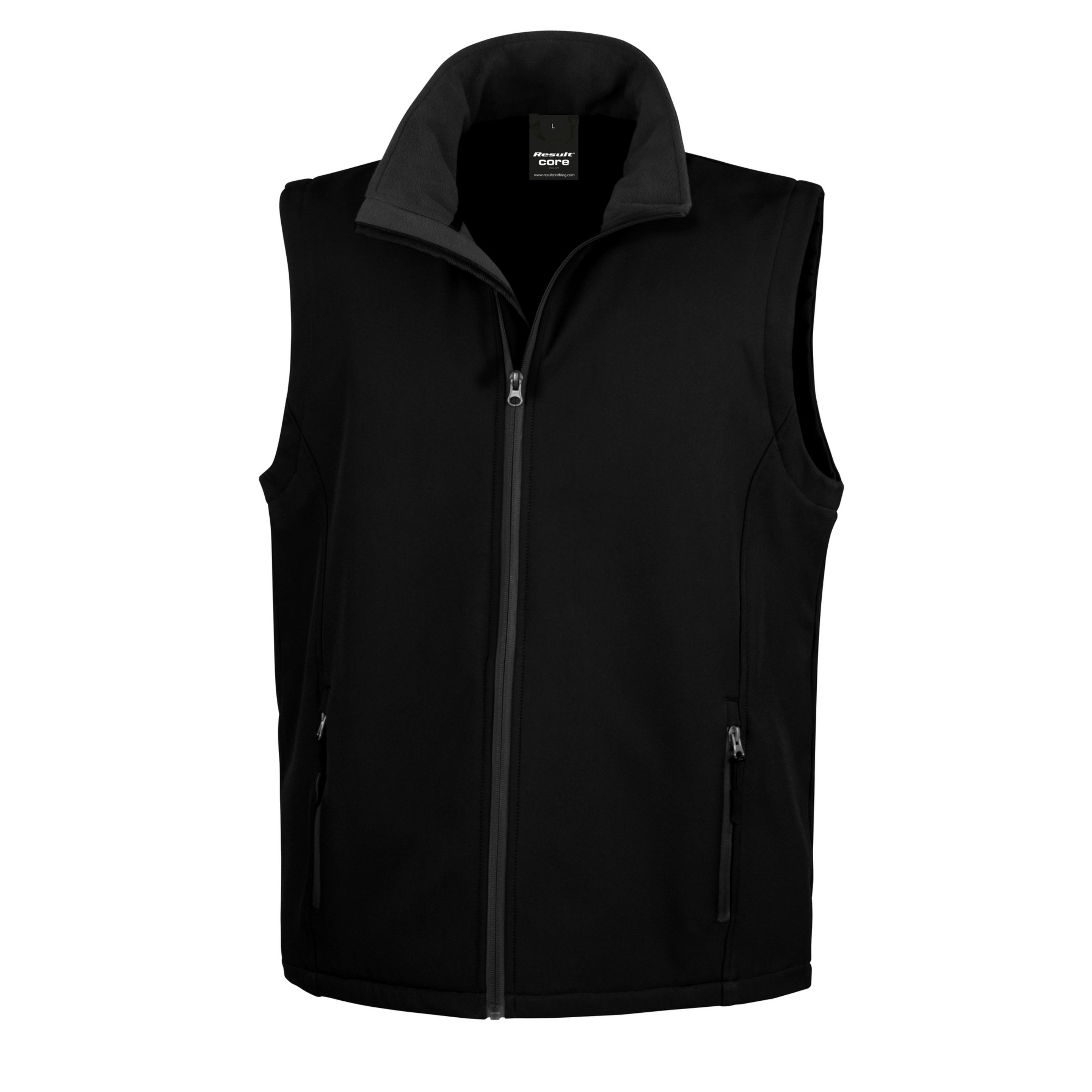 Chaleco Softshell Result Ideal - negro - 