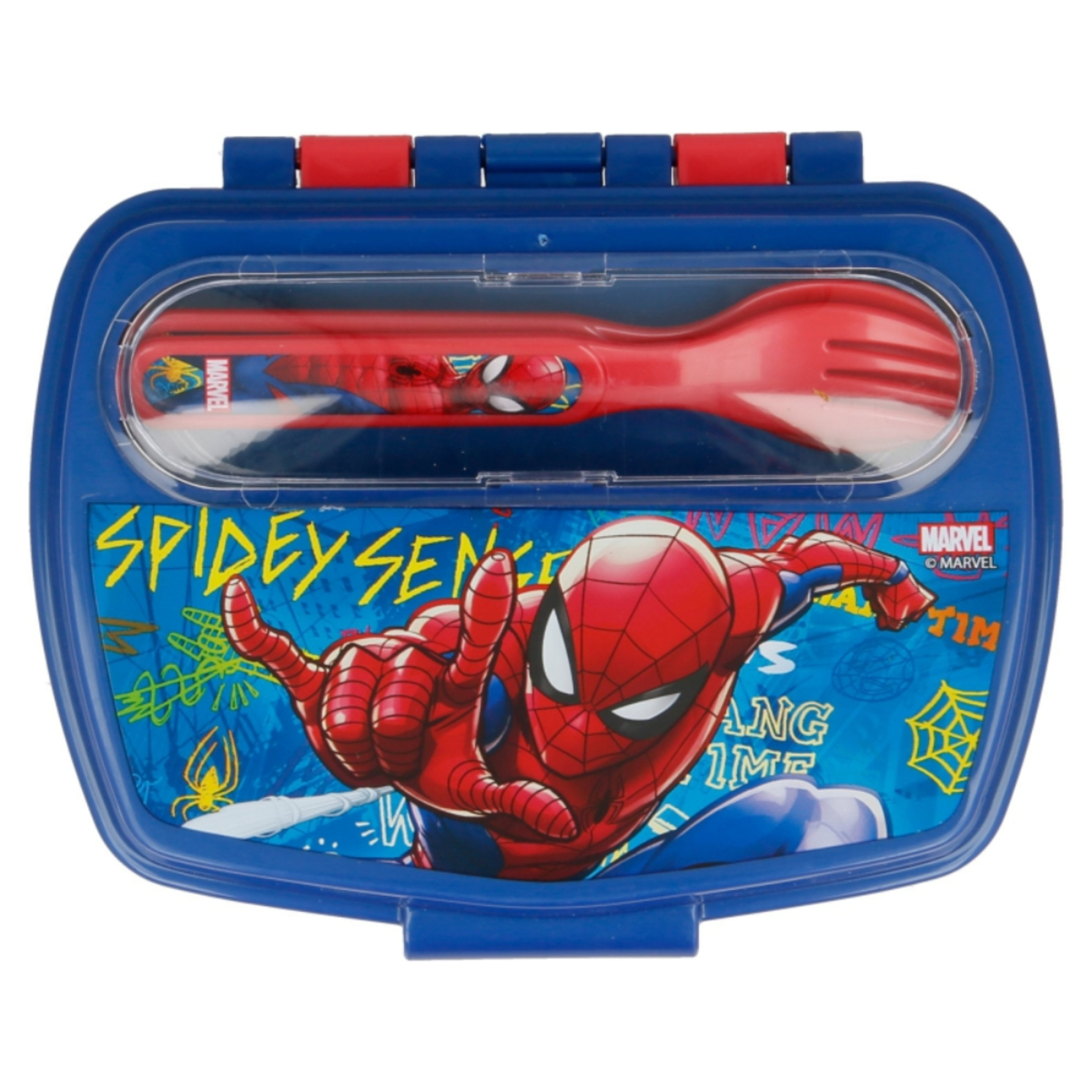 Caixa Lancheira Spiderman 62432 - Vermelho | Sport Zone MKP