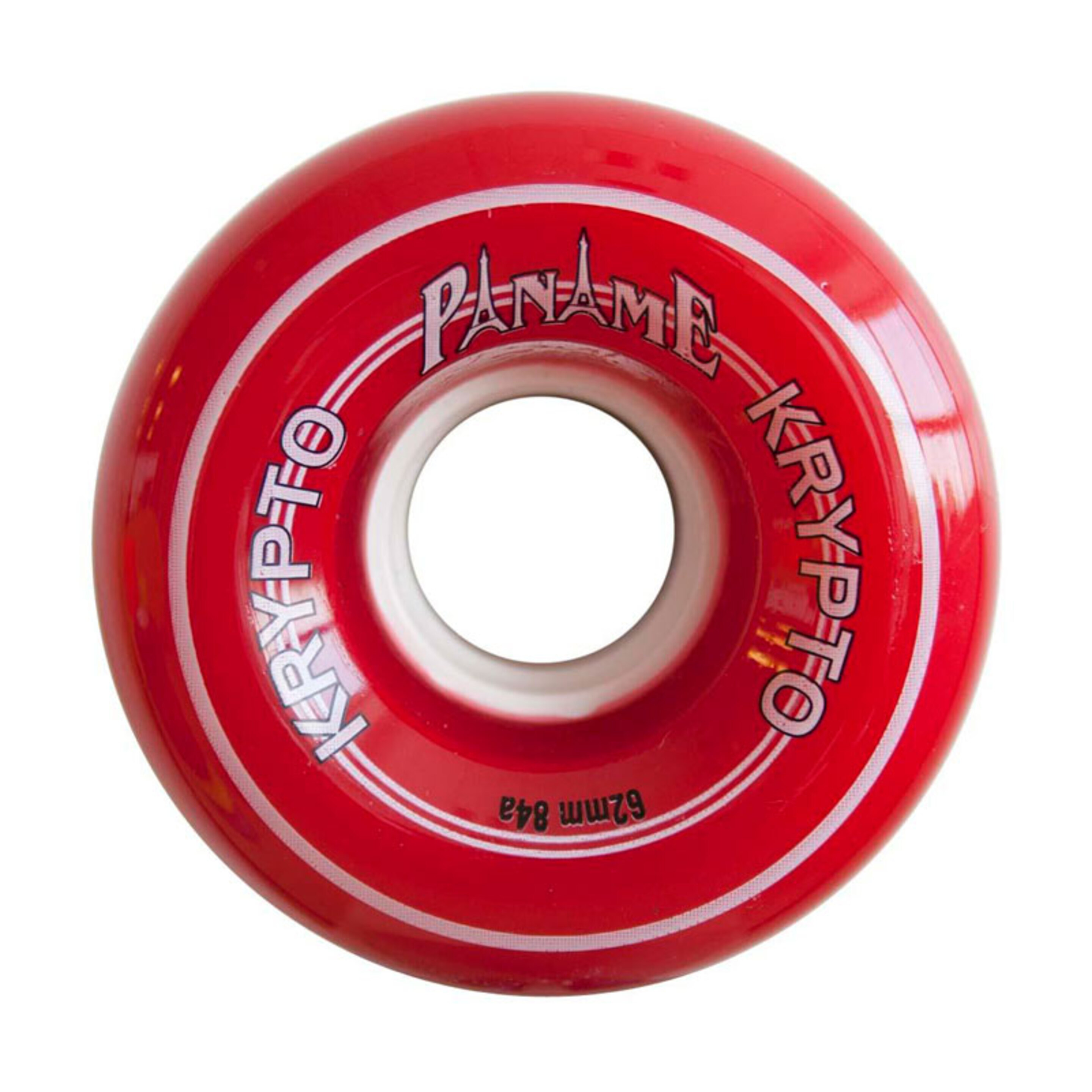 Rueda Kryptonics Roller Paname 62mm-84 Roja 1ud