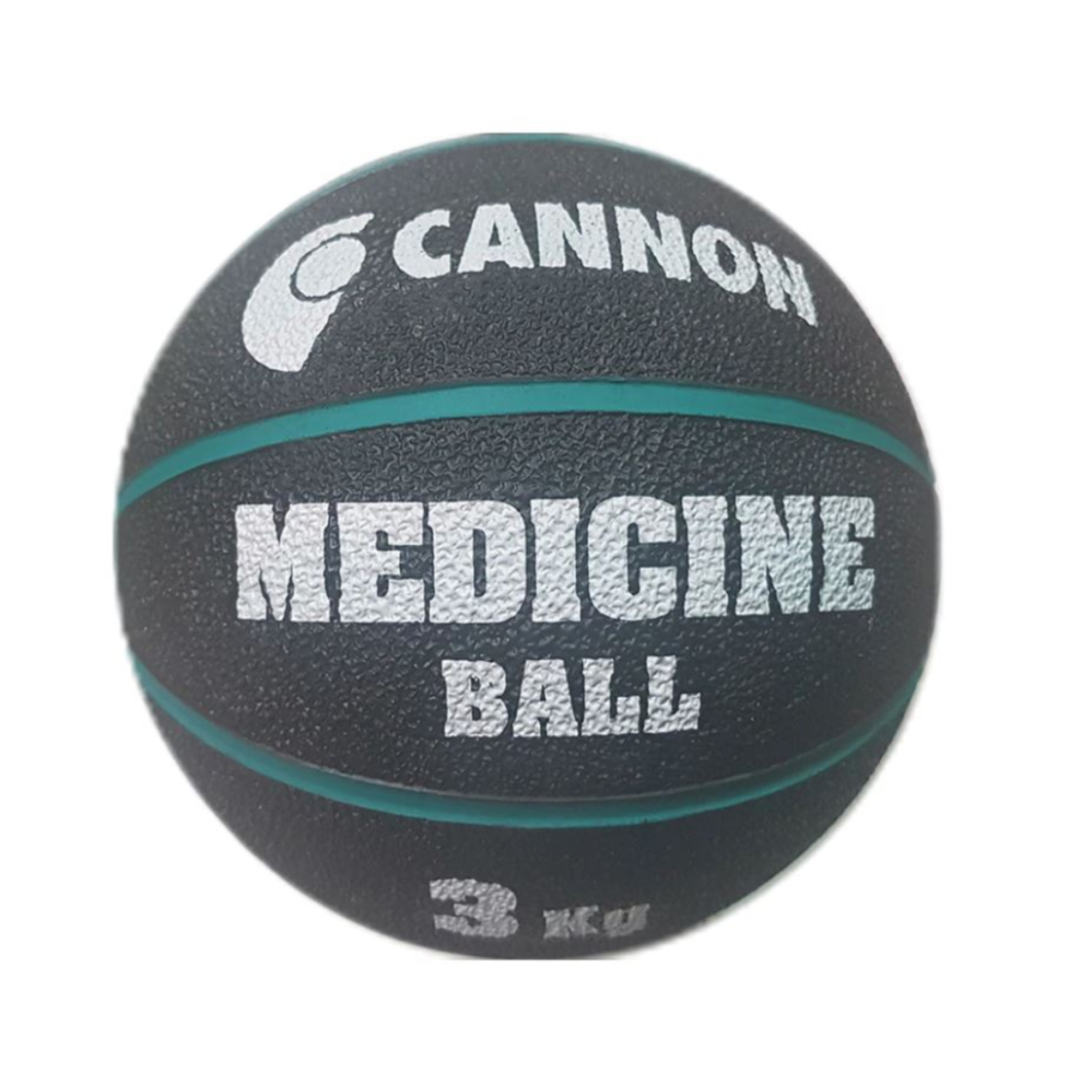 Balon Medicinal Cannon 3 Kilos Sin Bote - Negro/Verde  MKP
