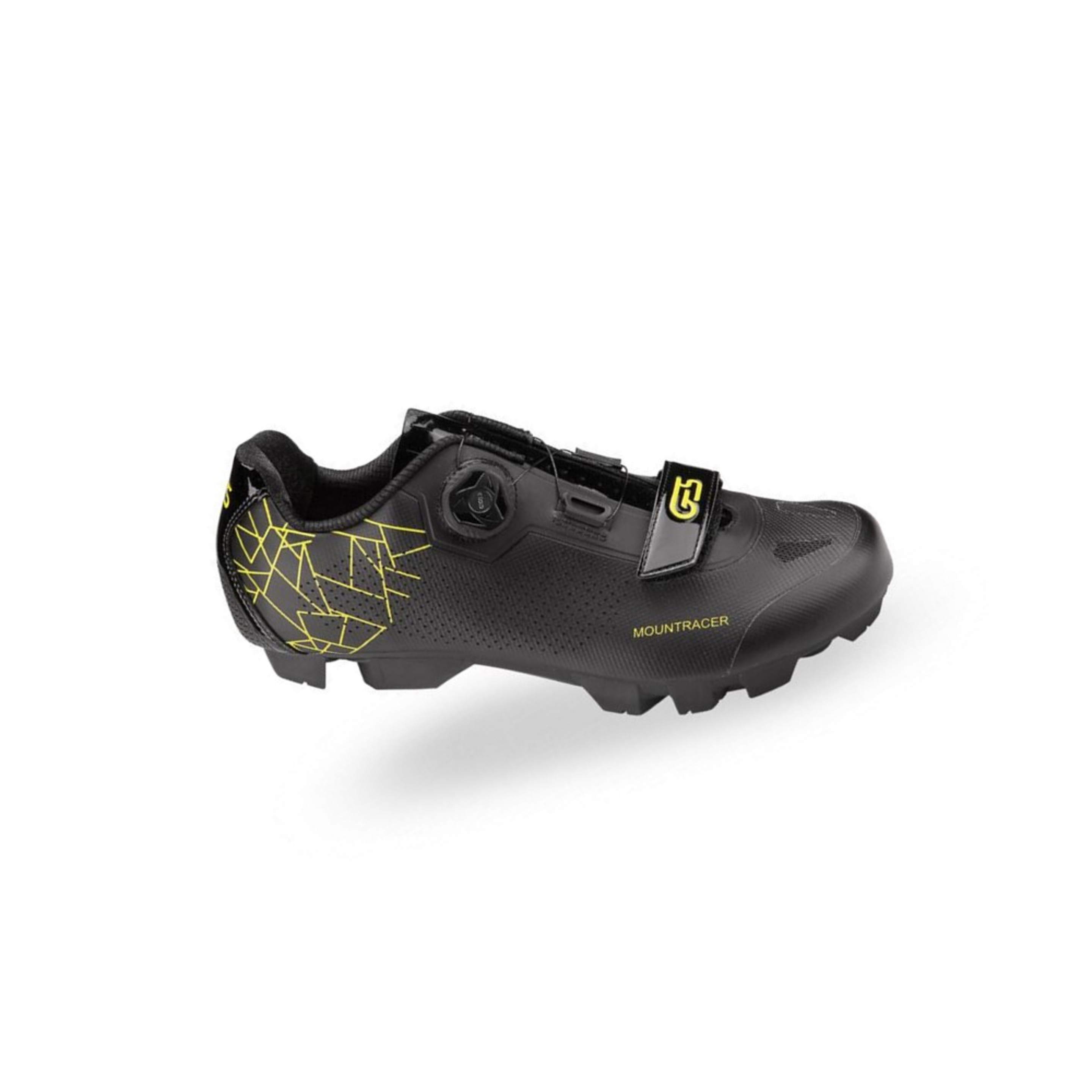 Sapatos De Ciclismo Mtb Ges Mountracer 2 - amarillo-negro - 