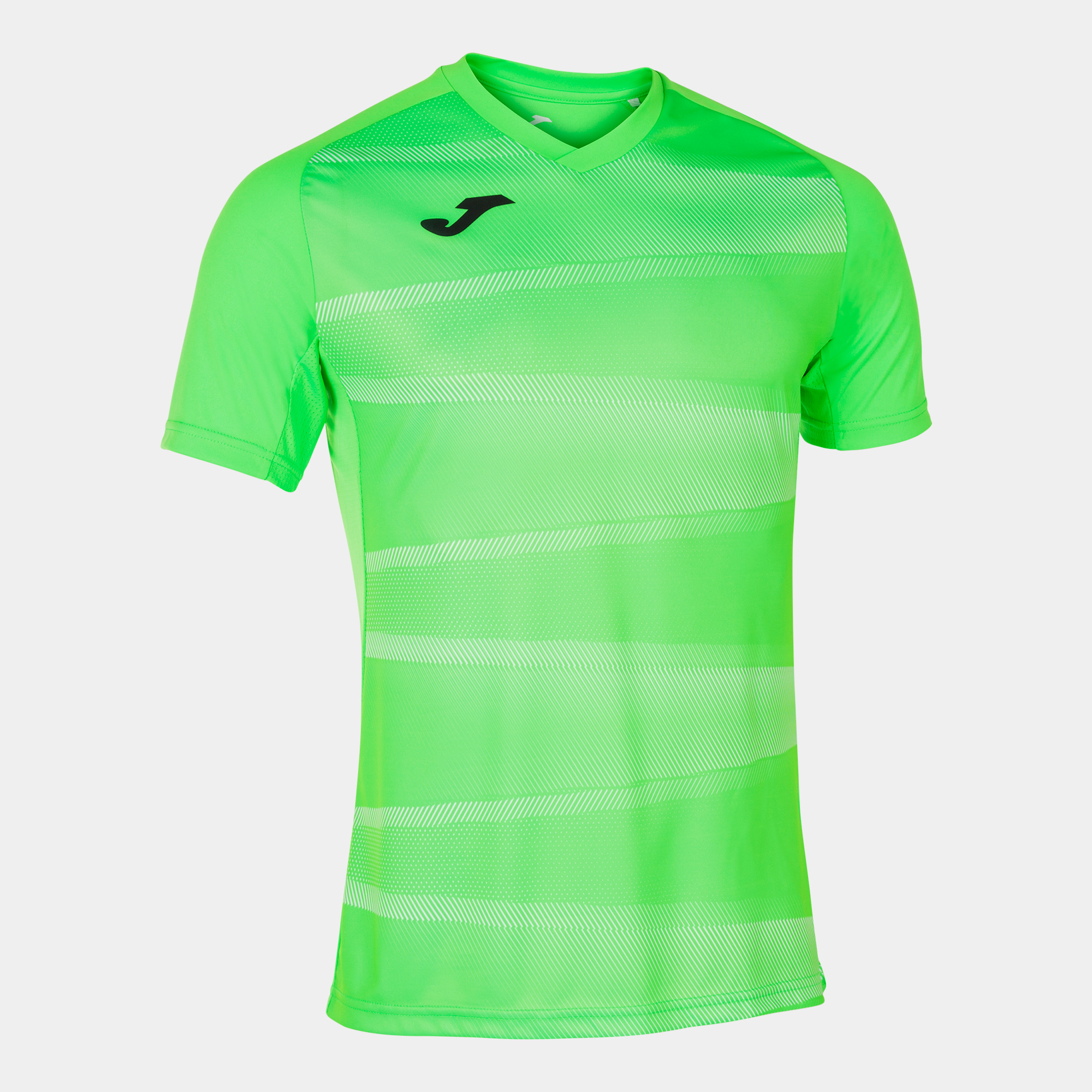 Camiseta Manga Corta Joma Grafity Ii Verde Flúor