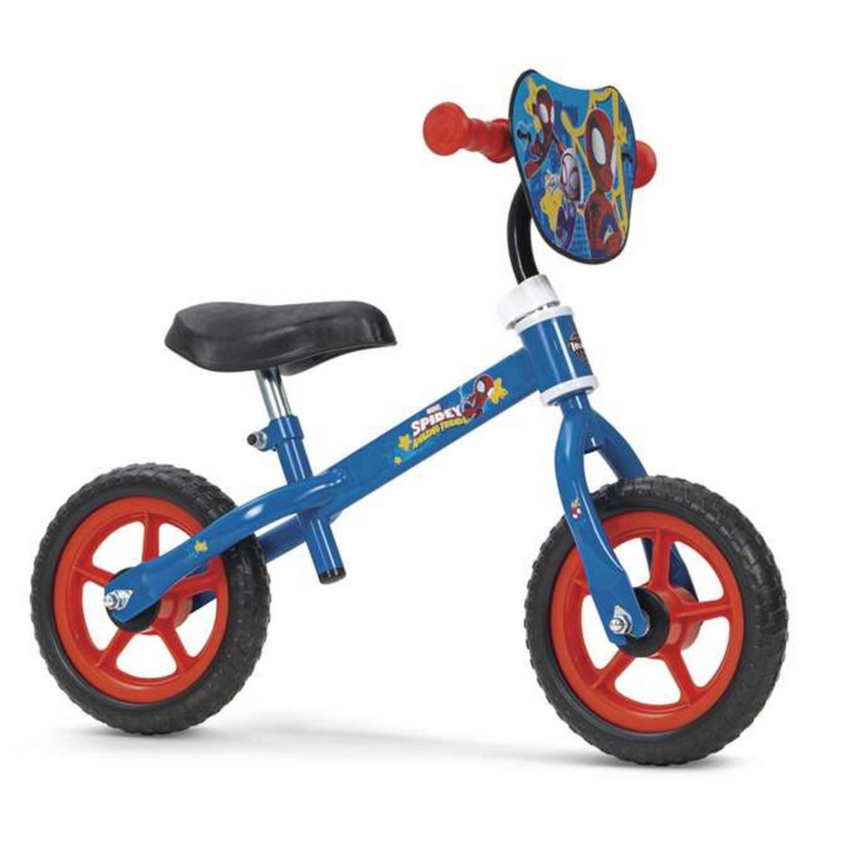 Bicicleta Infantil Toimsa Spiderman Huffy 10" Sin Pedales - azul - 