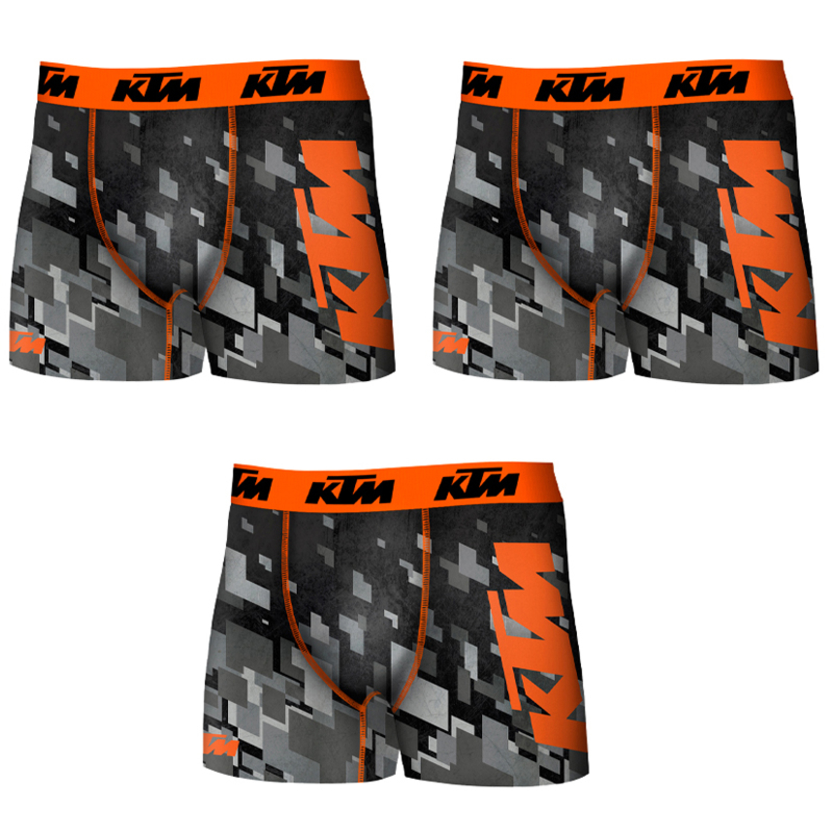 Pack 3 Calzoncillos Kymiring Ktm