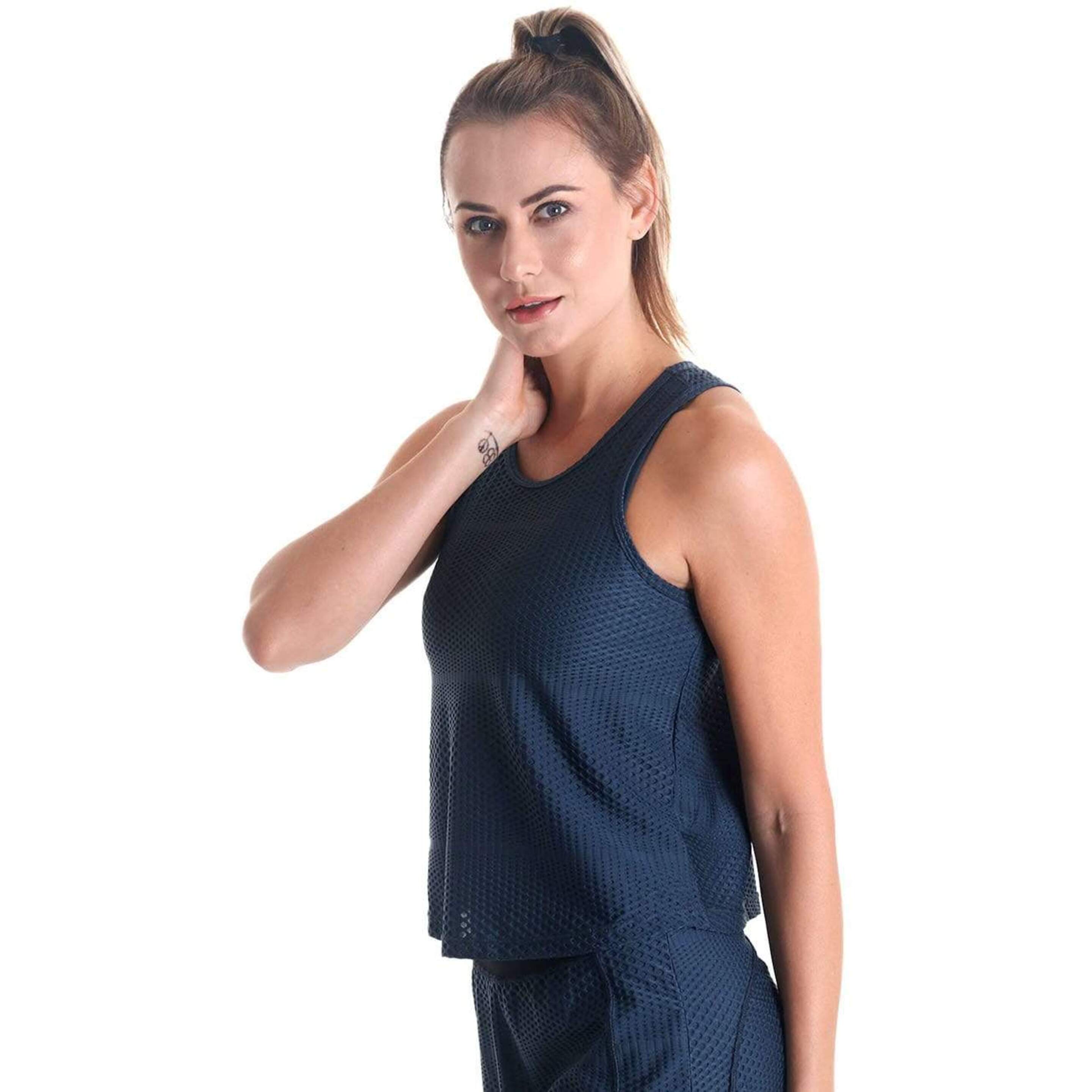 Sujetador Top Basic Texture Tank Top Mormaii Líquido