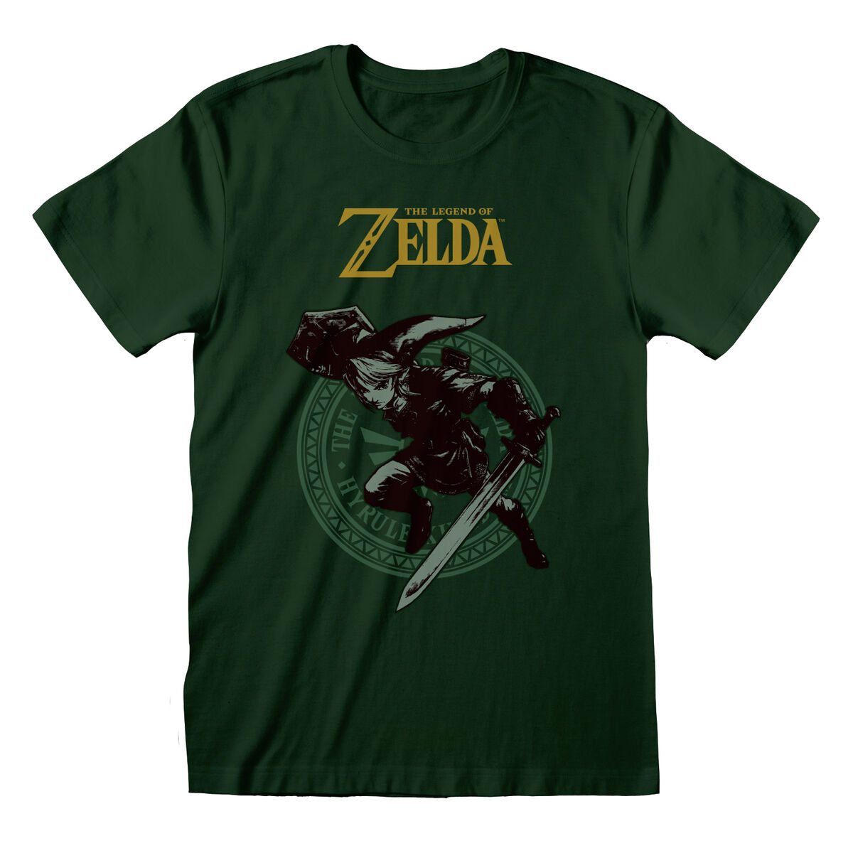 Camiseta De Manga Corta The Legend Of Zelda Link Pose