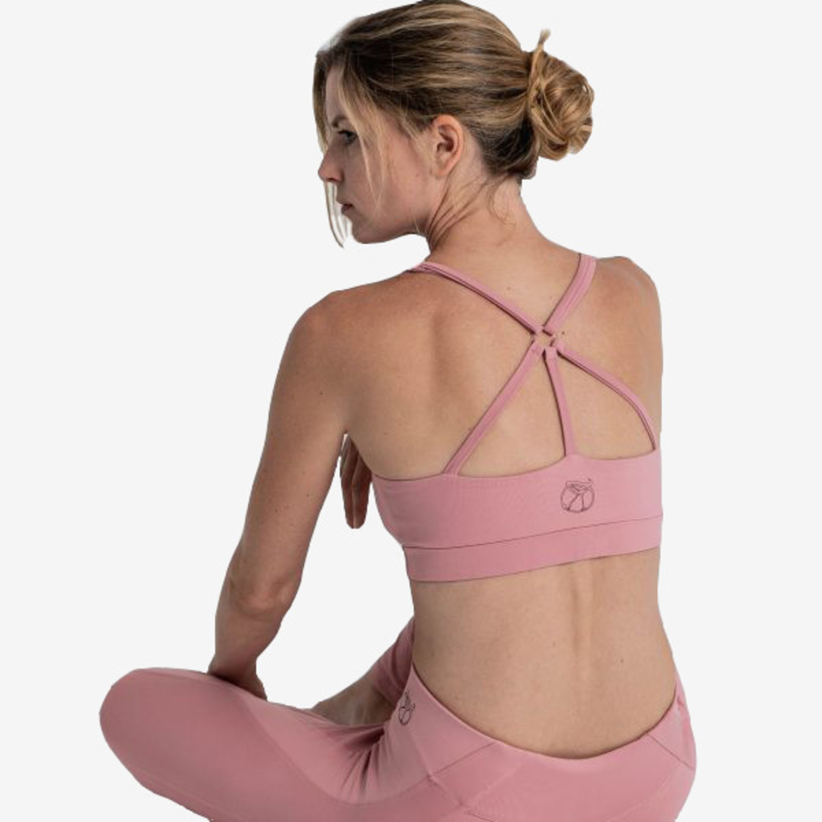 Top Rosa Para Yoga  Neem Caviró Sport