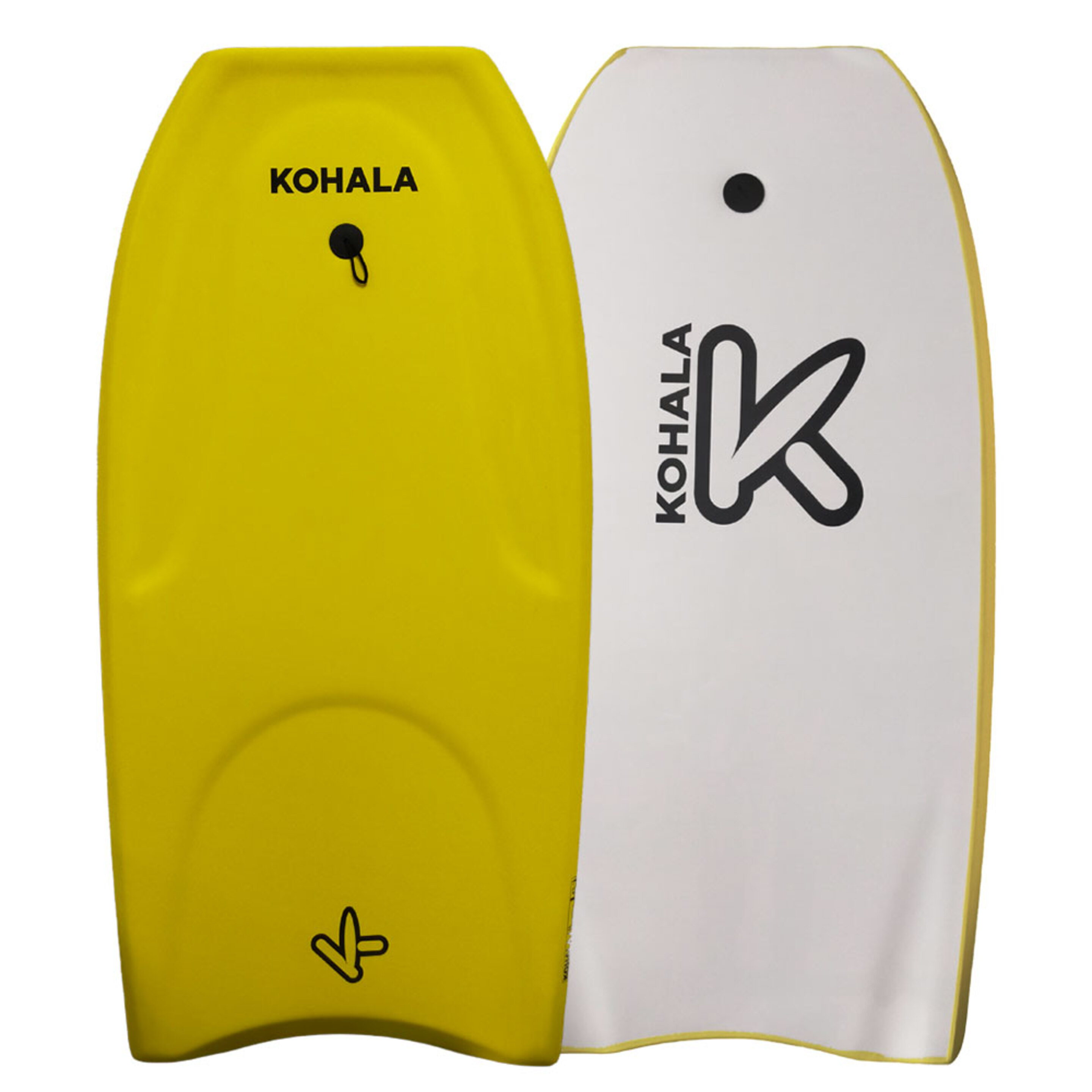 Tabla Body Board  Kohala 42" - Blanco/Amarillo  MKP