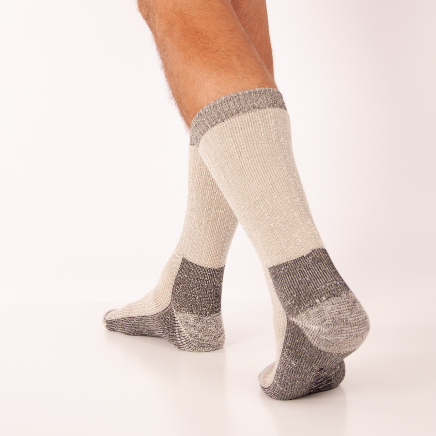 Calcetín Thermo Plus Xtreme Sockswear De Senderismo En  Lana Merina - crudo - 