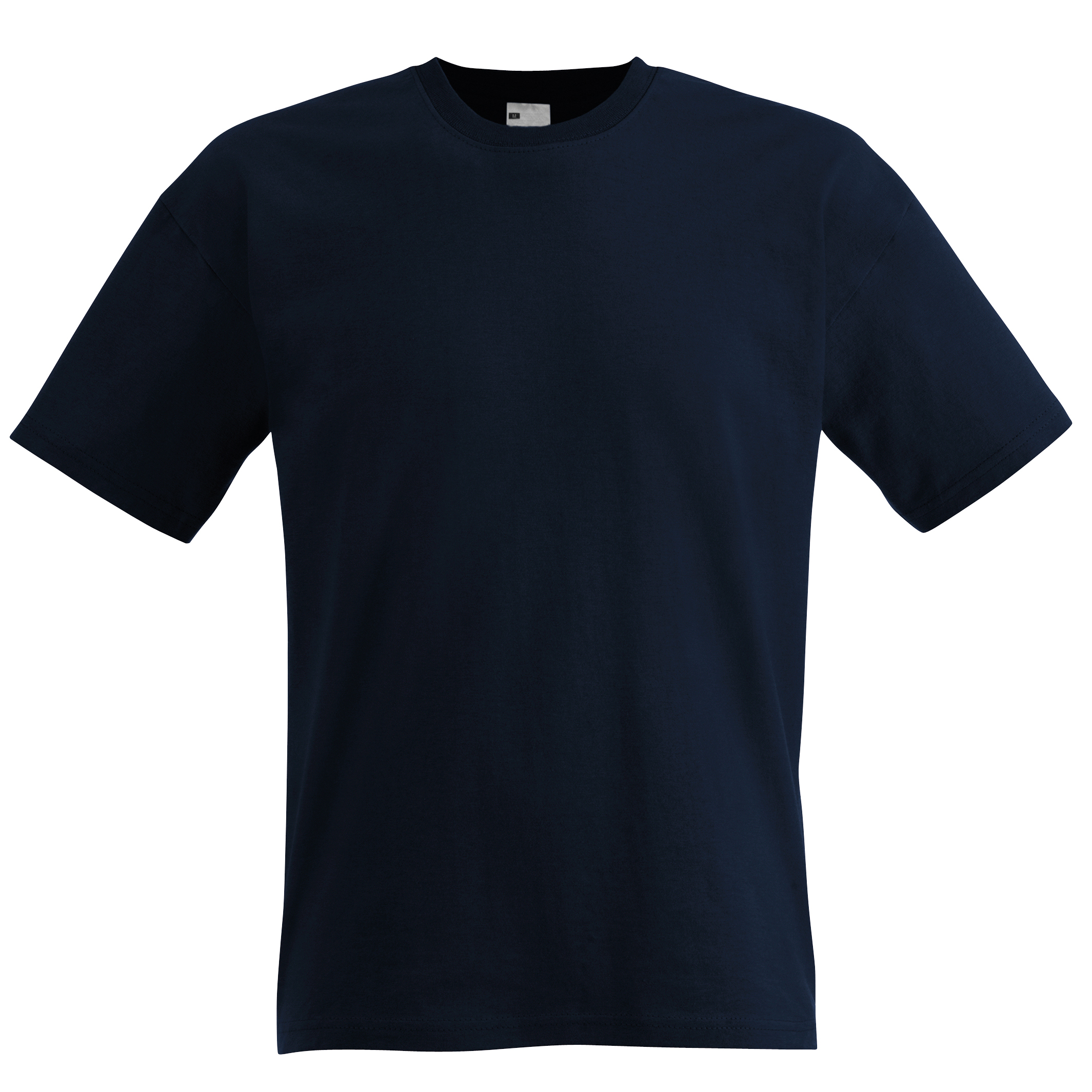 Camiseta Casual De Manga Corta Universal Textiles - azul-oscuro - 