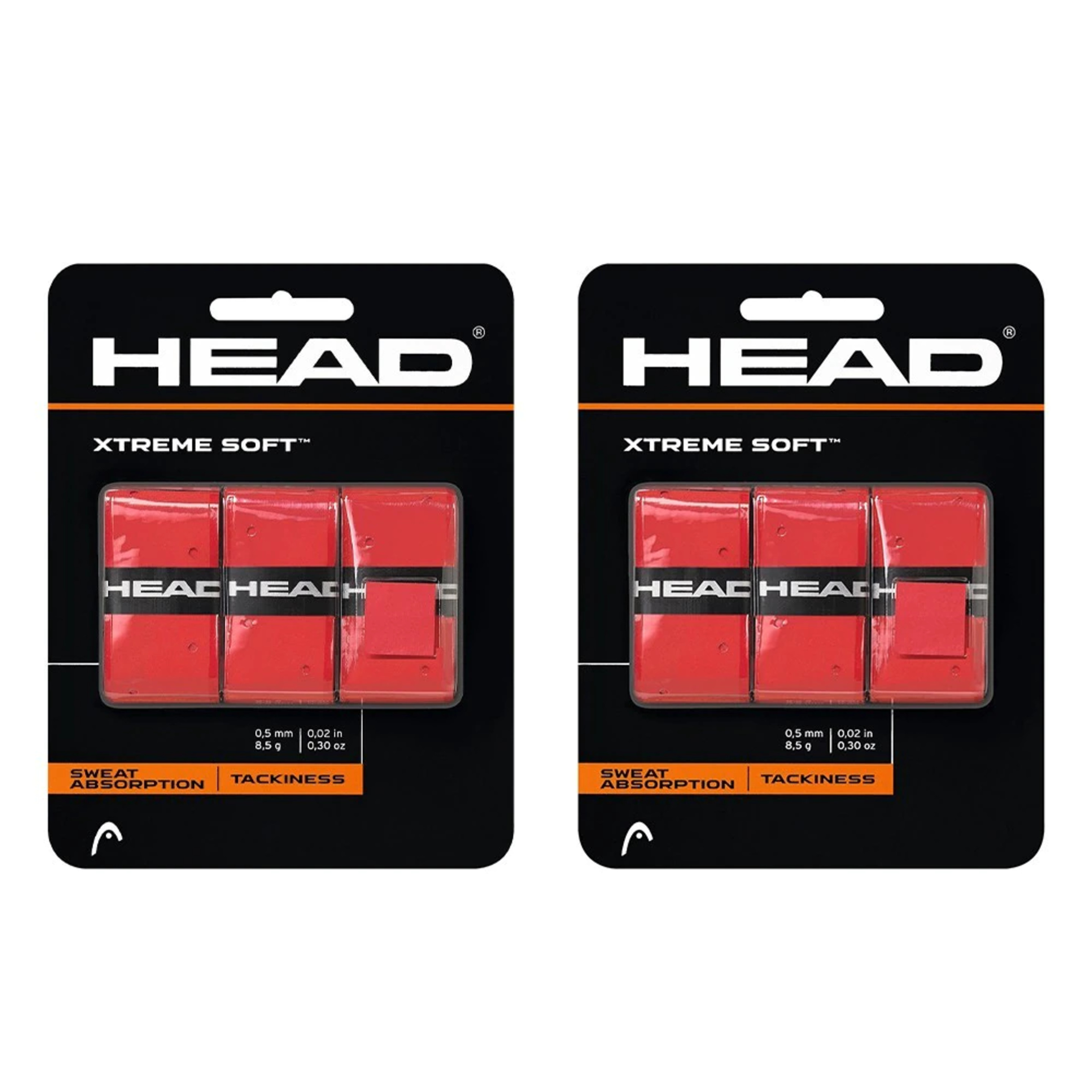 Head Xtremsoft Overgrip Tennis 2 Blister De 3 Unidades