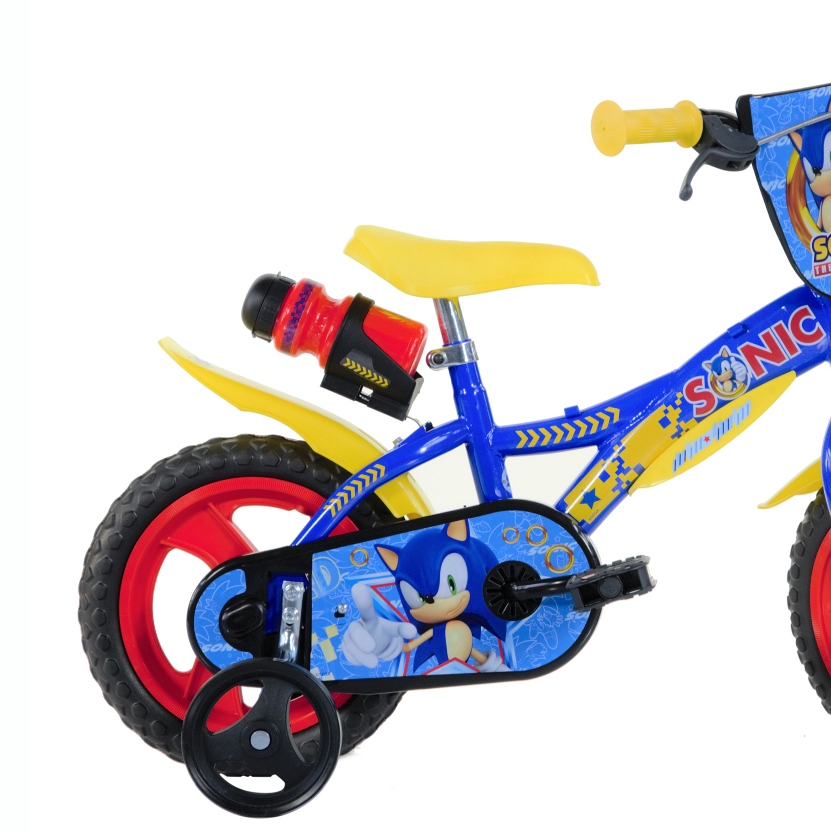Bicicleta Niño 12 Pulgadas Sonic Azul 3-5 Años