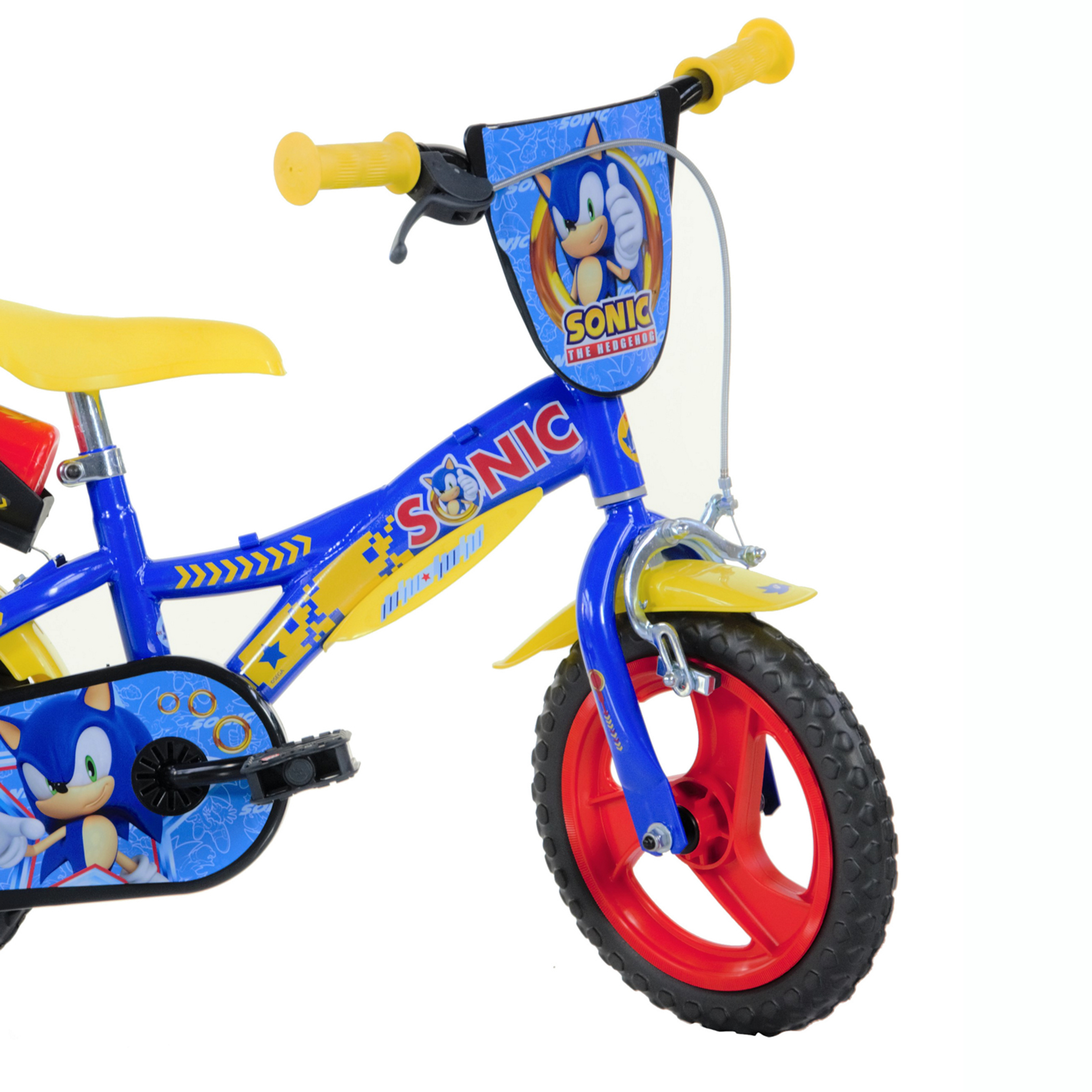 Bicicleta Niño 12 Pulgadas Sonic Azul 3-5 Años