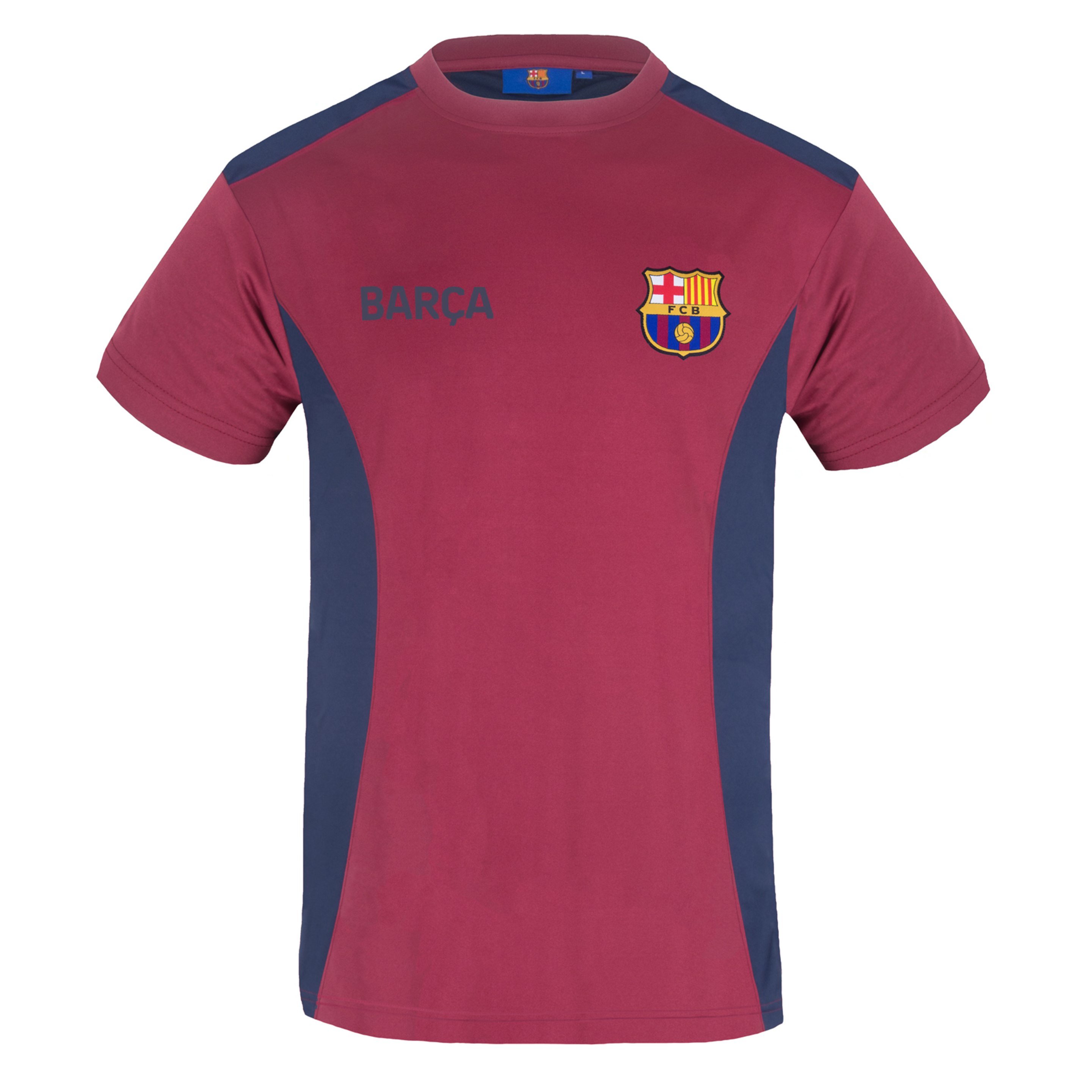 Fc Barcelona - Camiseta Oficial Para Entrenamiento - Para Hombre - Poliéster - Azul Marino - Large