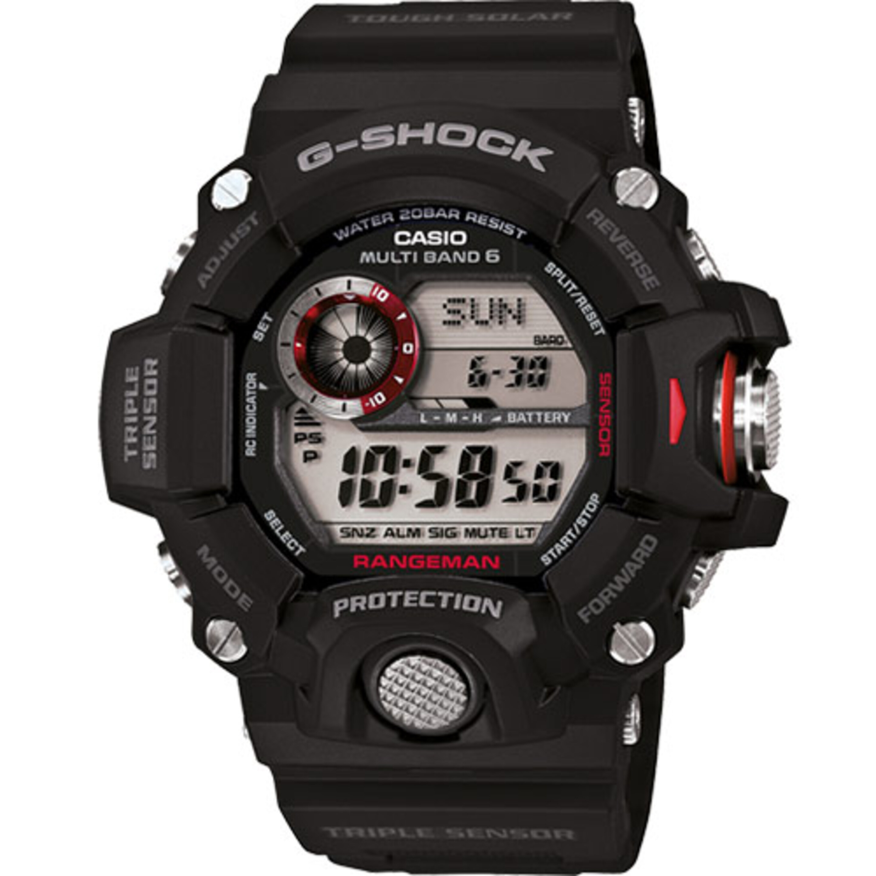 Reloj G-shock Rangeman Gw-9400-1er - negro - 