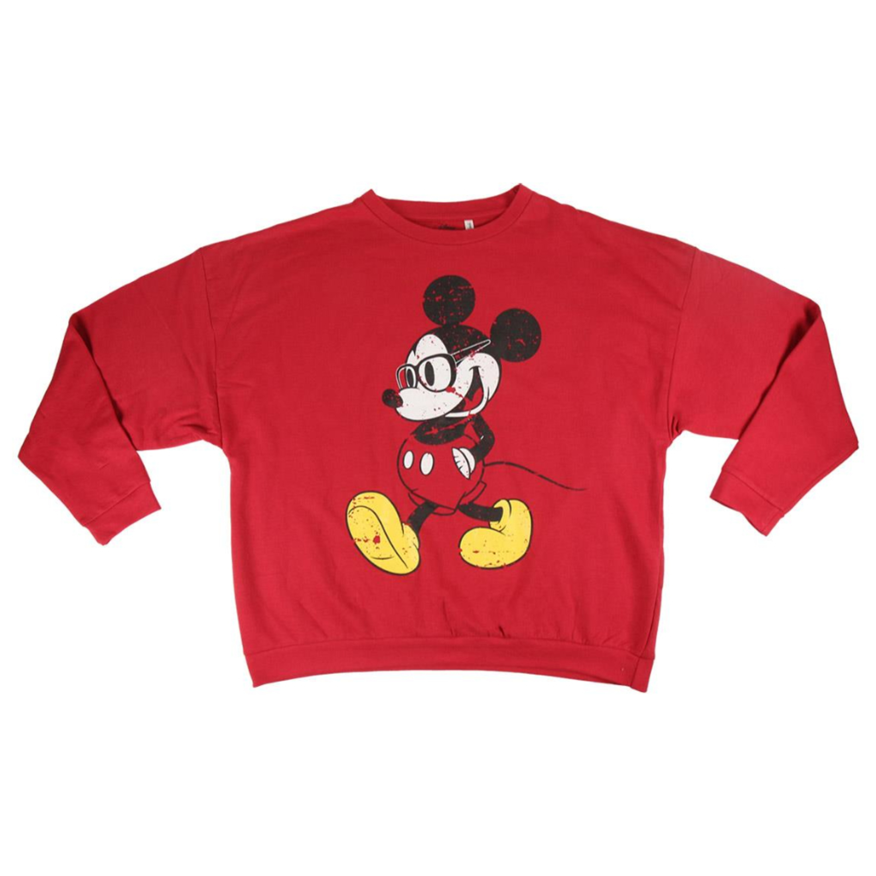 Sudadera Larga Mickey Mouse 63077 - rojo - 