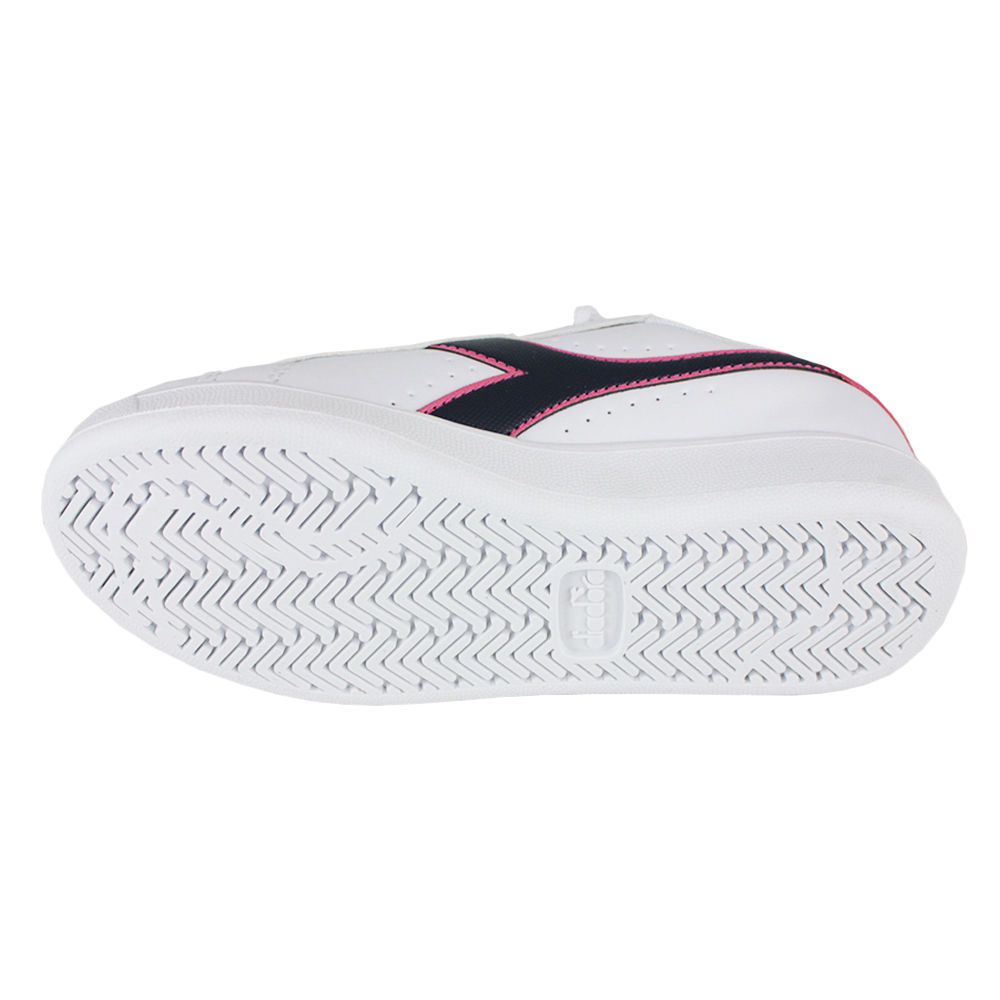 Zapatillas Diadora 101.173323 01 C8593 White/black Iris/pink Pas  MKP
