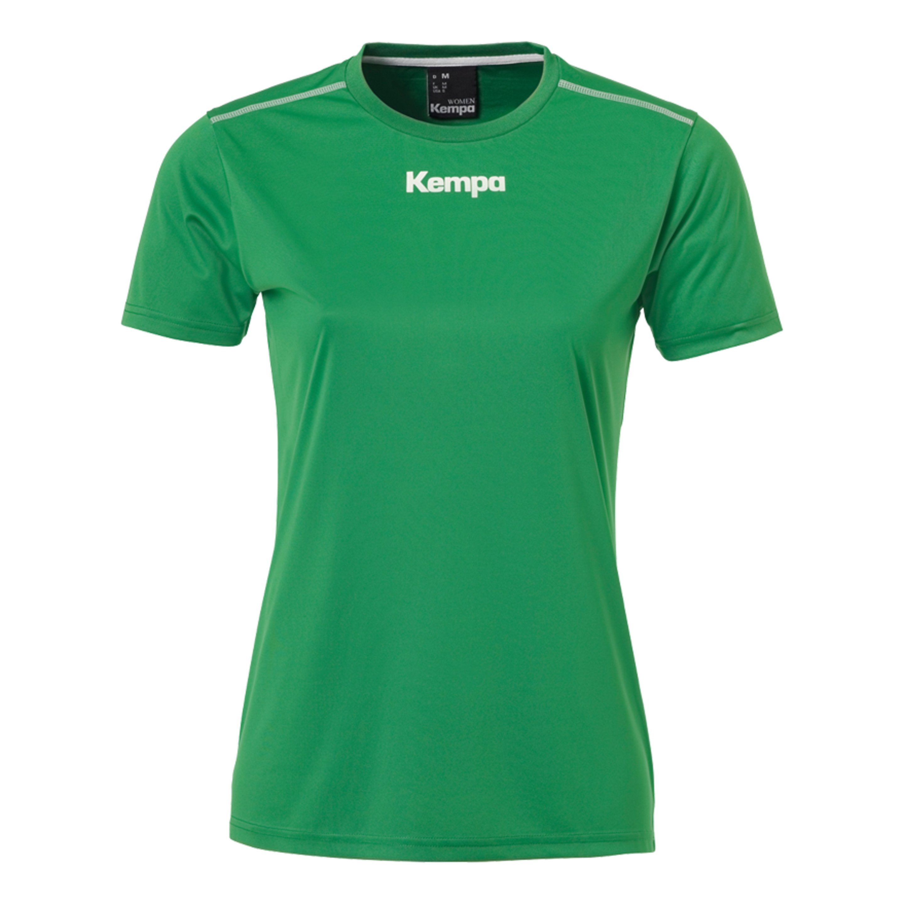 Poly Shirt De Mujer Verde Kempa