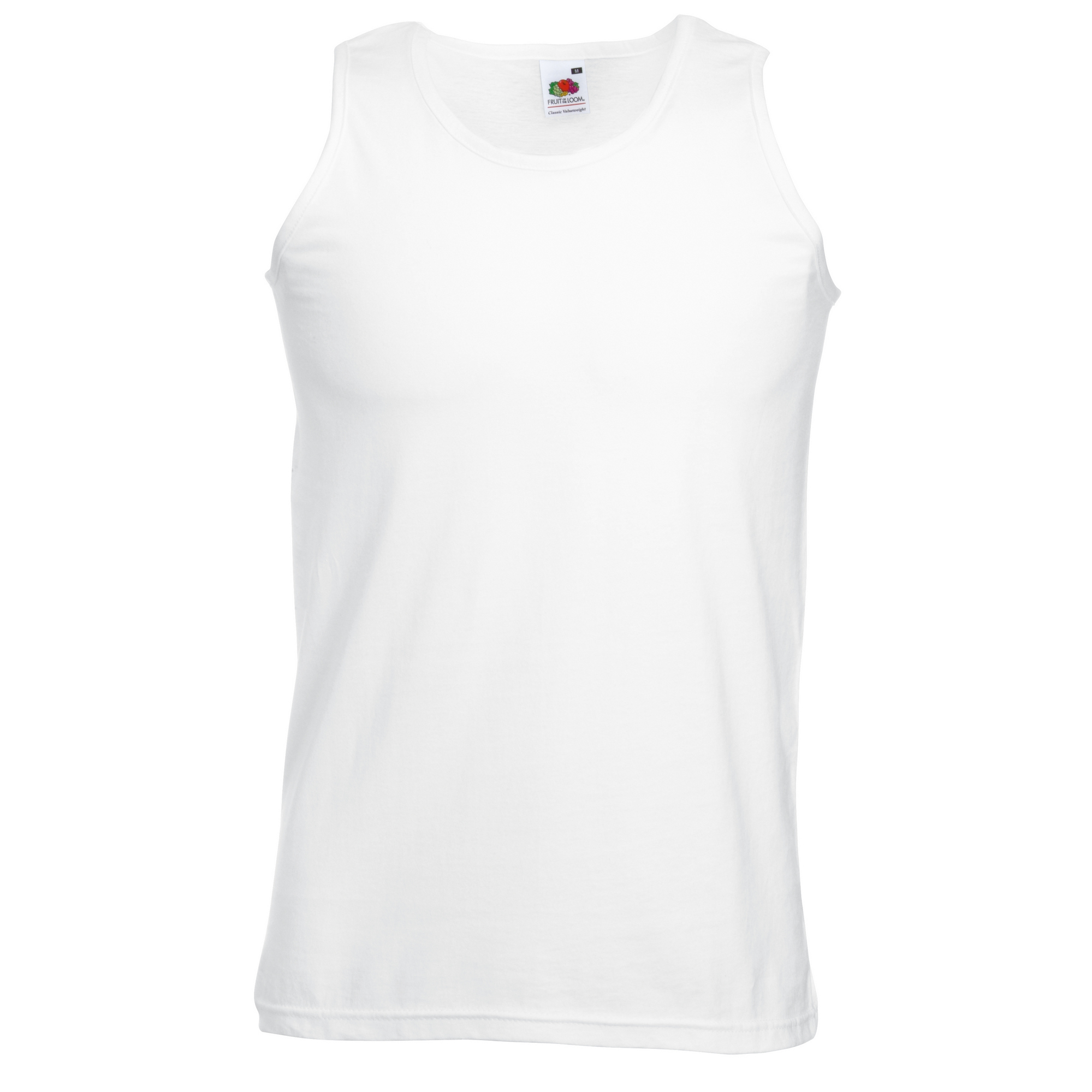 Camiseta Básica De Tirantes Fruit Of The Loom - blanco - 