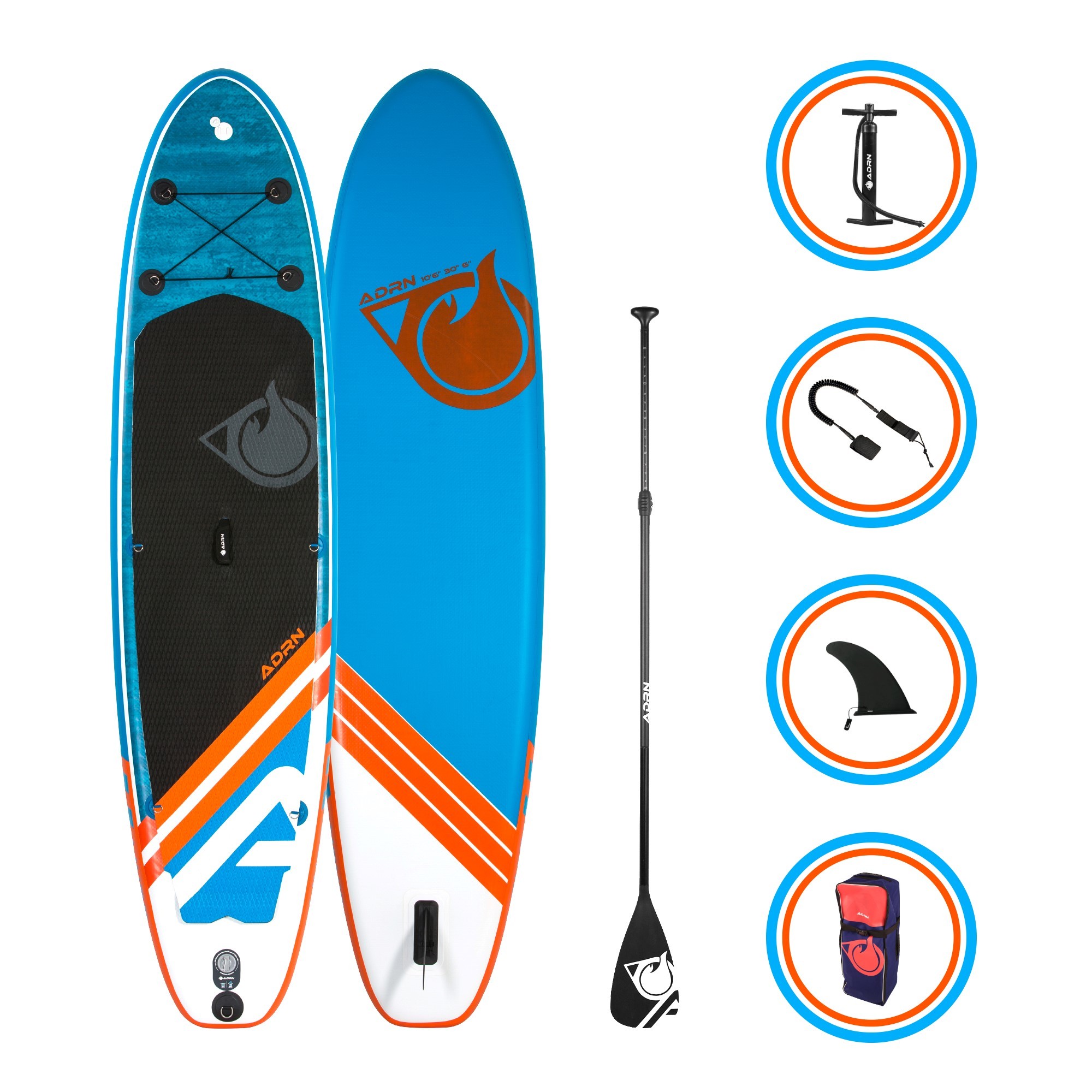 Paddle Hinchable Liner 10'6 + Accesorios 320 X 76 X 15 Cm - Paddle Surf  MKP