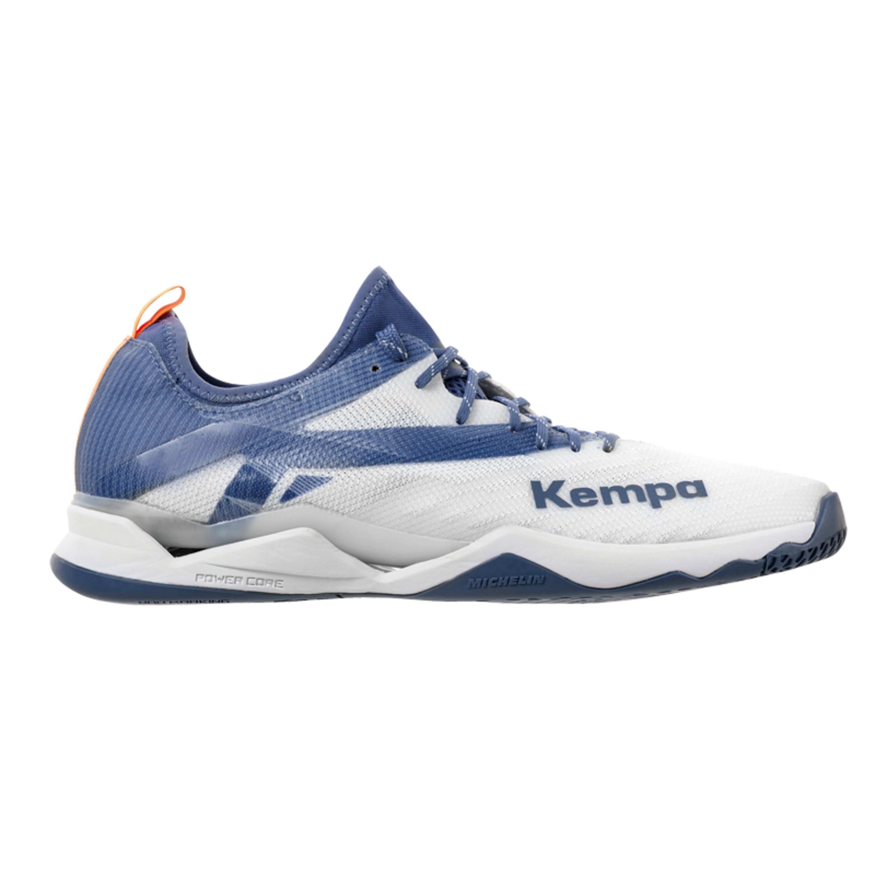 Zapatilla De Balonmano Wing Lite 2.0 Blanco/azul Acero Kempa