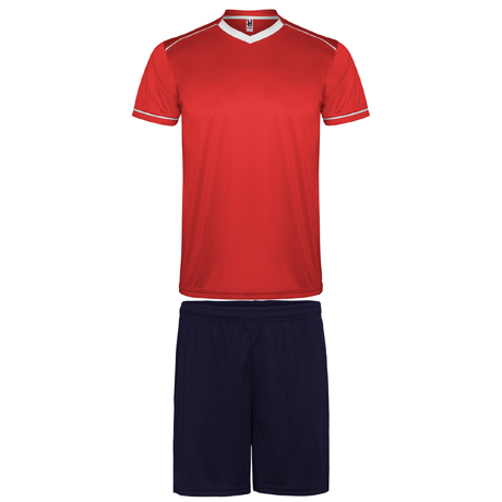 Conjunto Deportivo United Camiseta Y Pantalón - azul-rojo - 