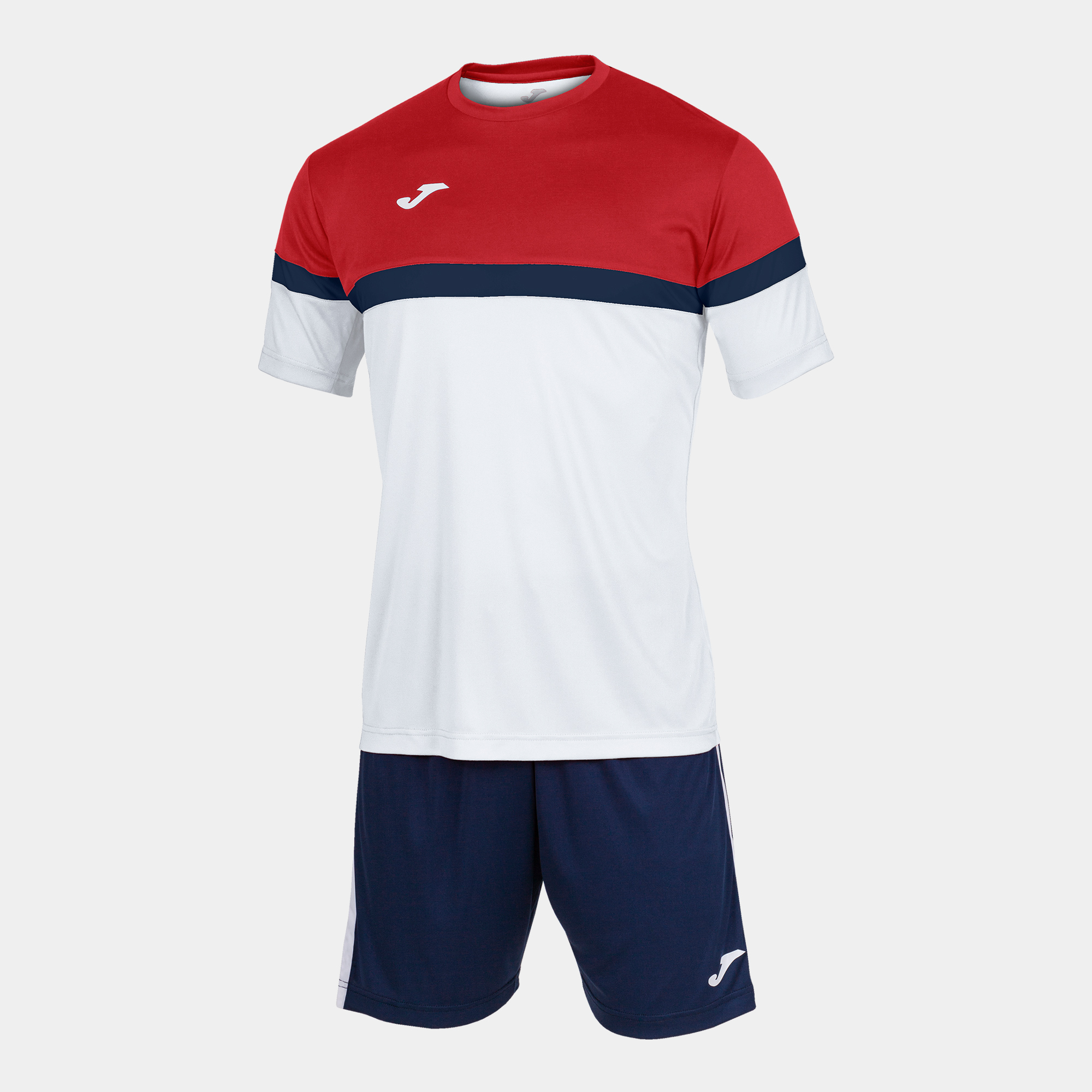 Set Camiseta Y Short Joma Danubio - blanco-rojo - 