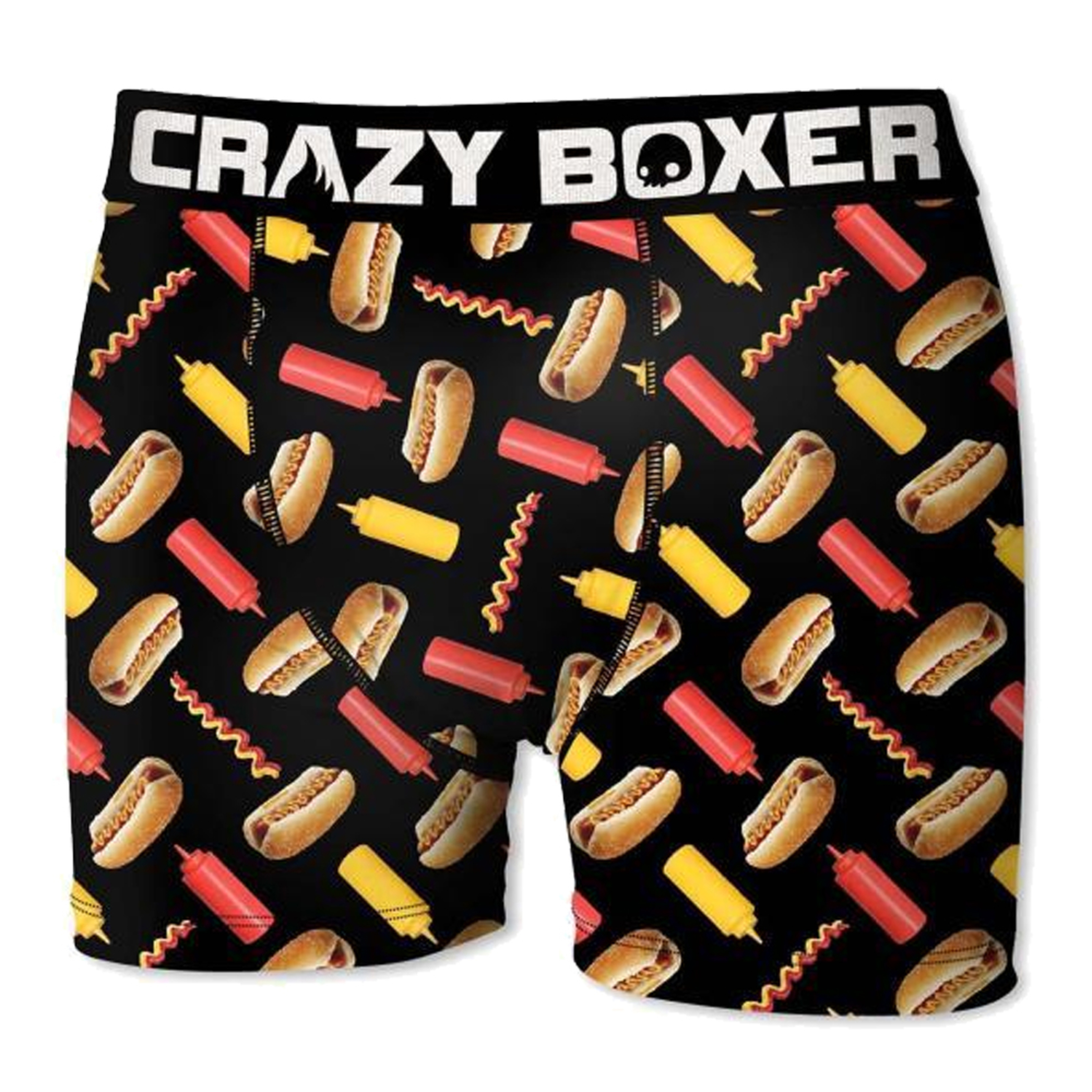 Calzoncillos Hot Dog Craxy Boxer Para Hombre - multicolor - 