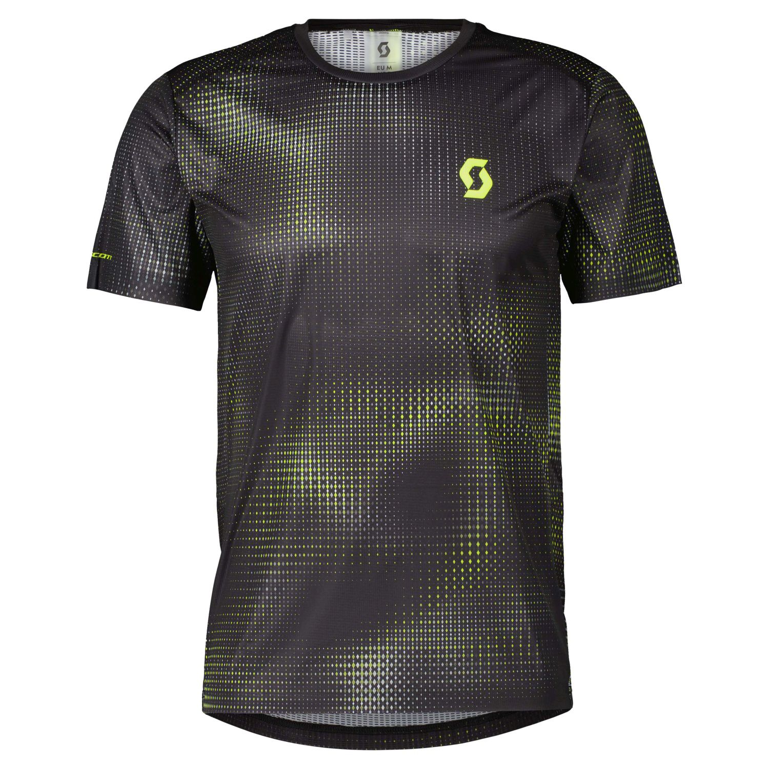 Camiseta Scott Ms Rc Run Ss - negro - 