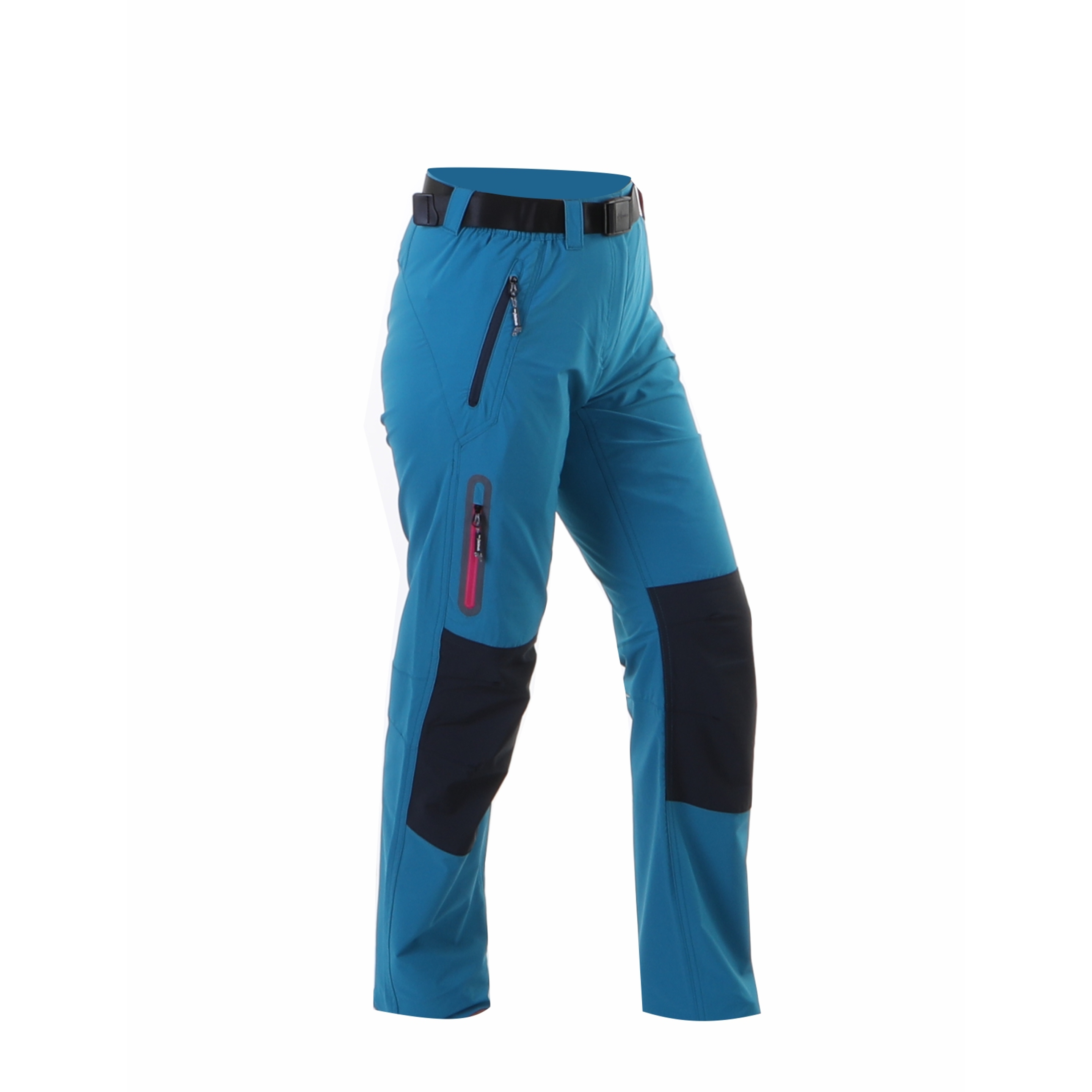 Pantalón Contraste Rodillas Trekking Sphere - azul zafiro - Outdoor Montaña  MKP